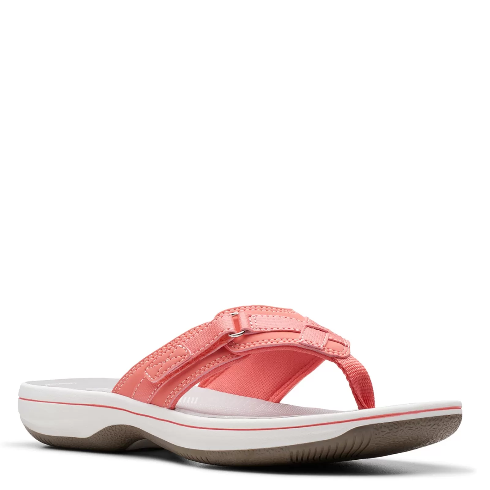 Cheap Clarks Women's , Breeze Sea Sandal Coral Bright