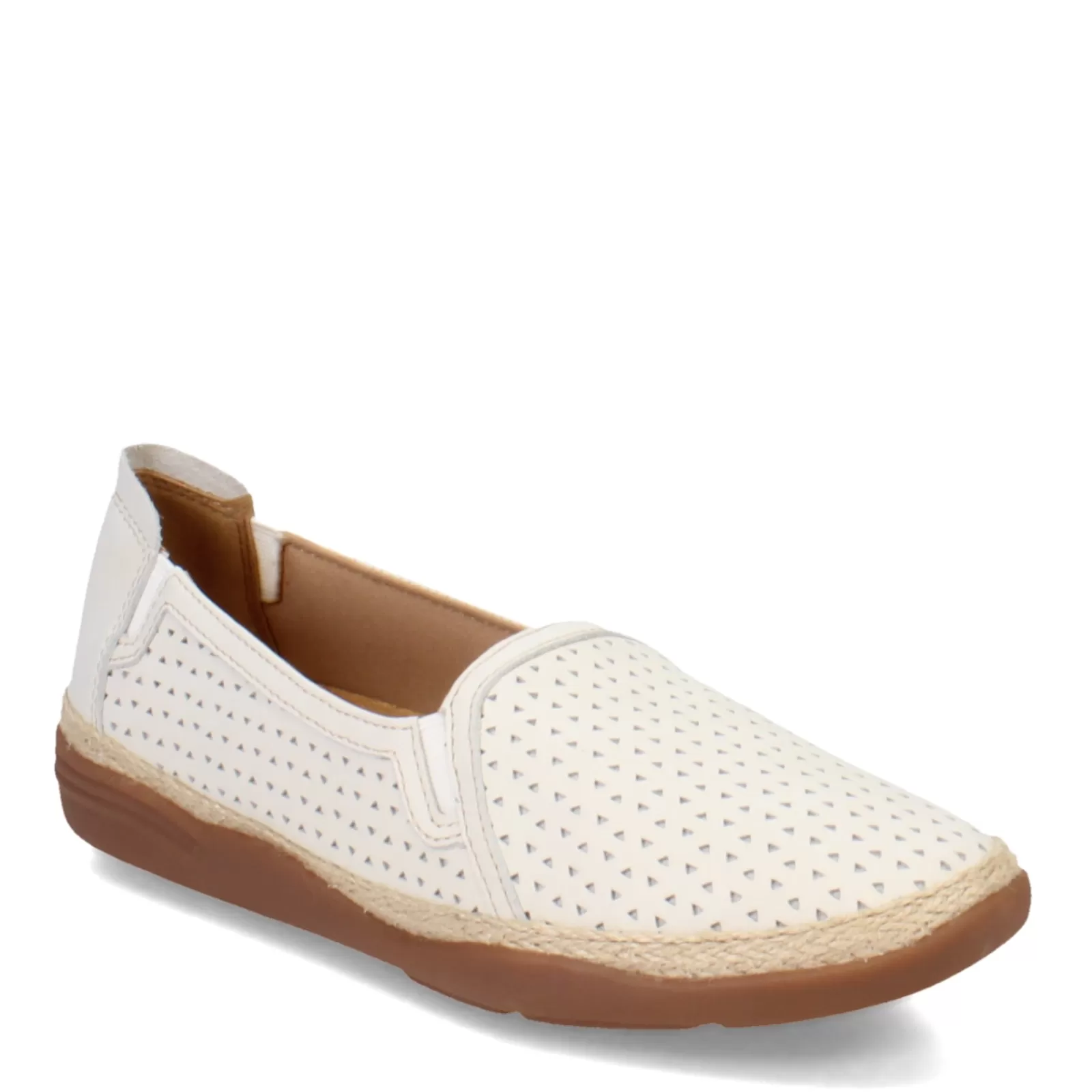 Best Clarks Women's , Elaina Ruby Slip-On White