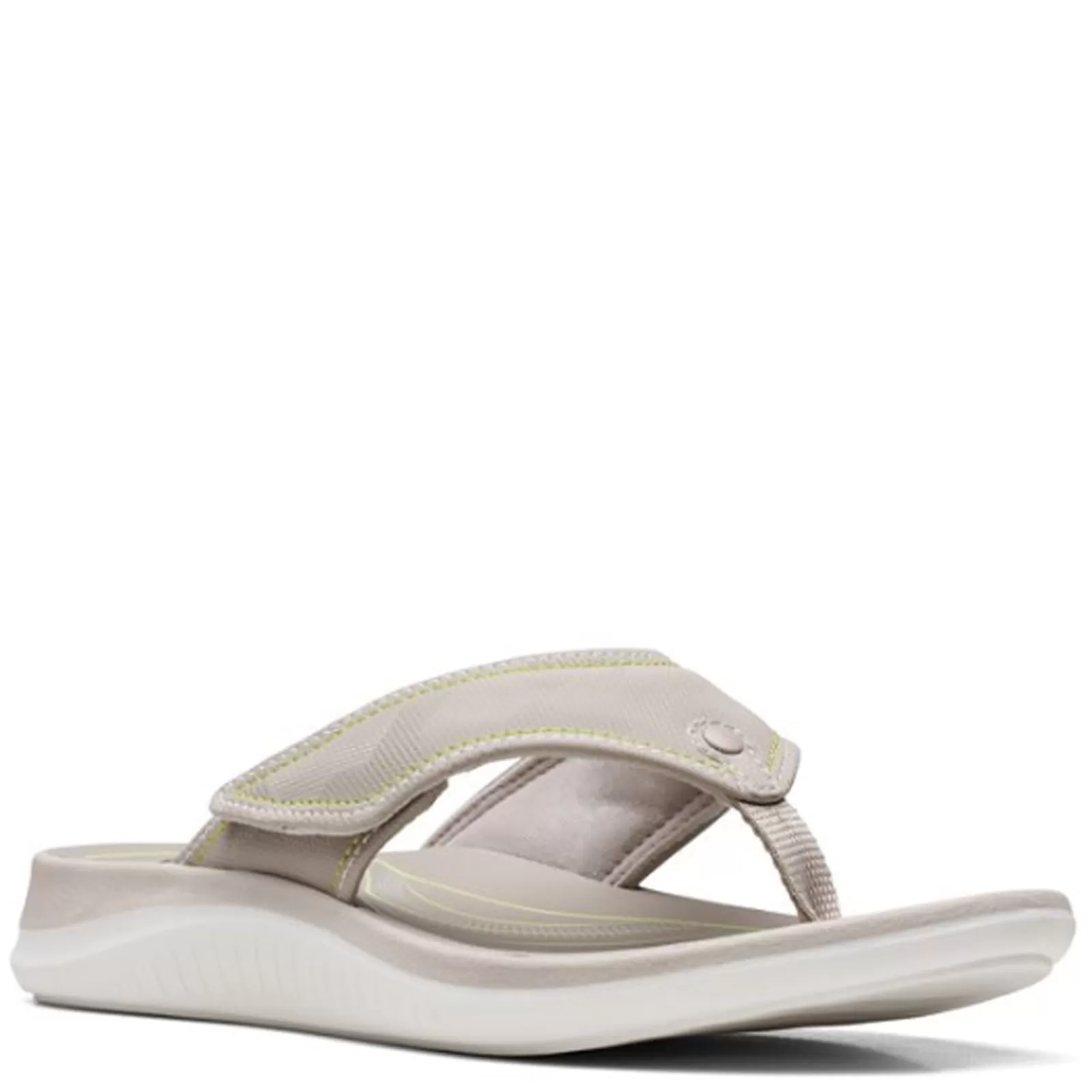 Best Sale Clarks Women's , Glide Post Sandal Taupe