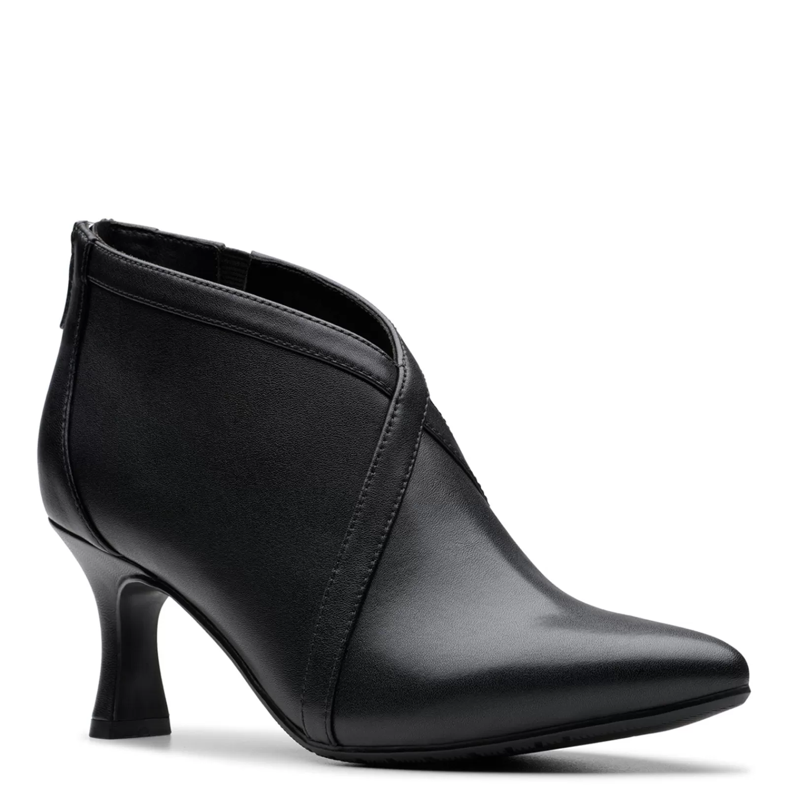 New Clarks Women's , Kataleyna Sol Shootie Black Leather