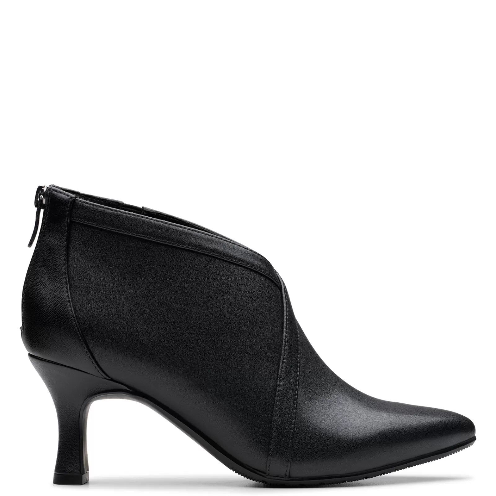 New Clarks Women's , Kataleyna Sol Shootie Black Leather