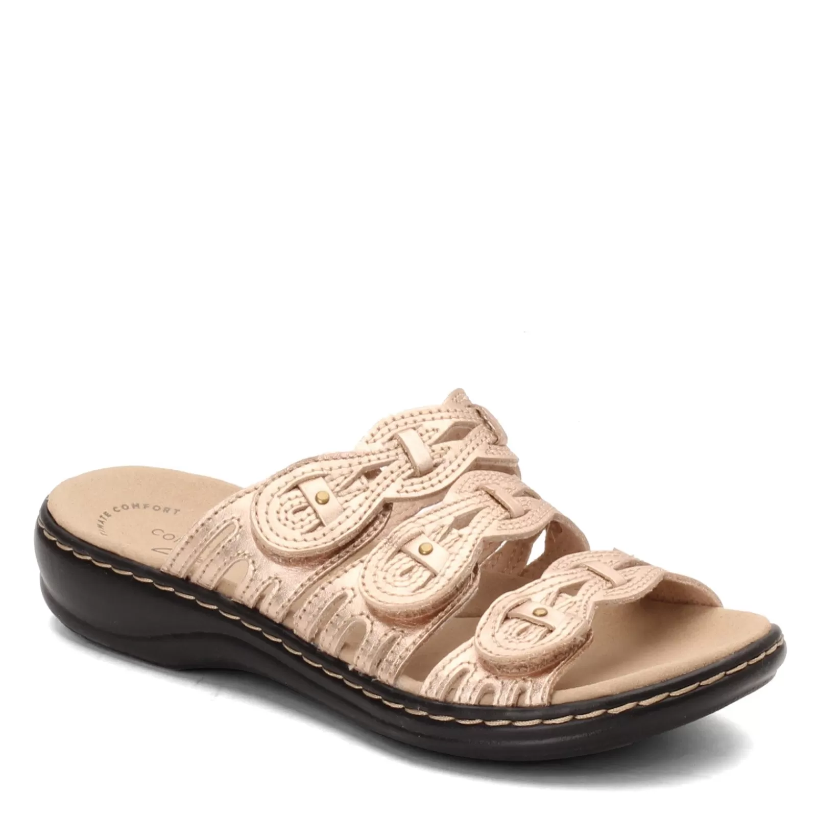 Cheap Clarks Women's , Leisa Fay Sandal Rose Gold