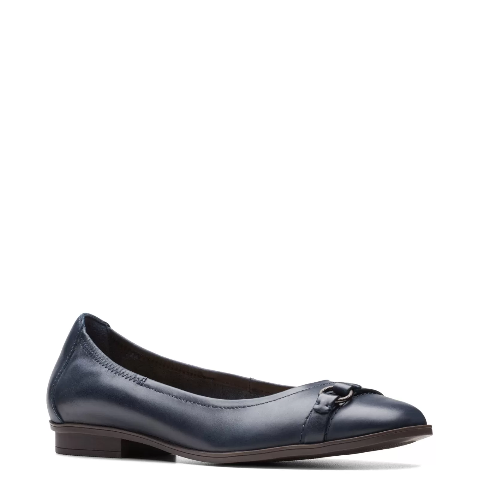 Cheap Clarks Women's , Lyrical Sky Flat Navy