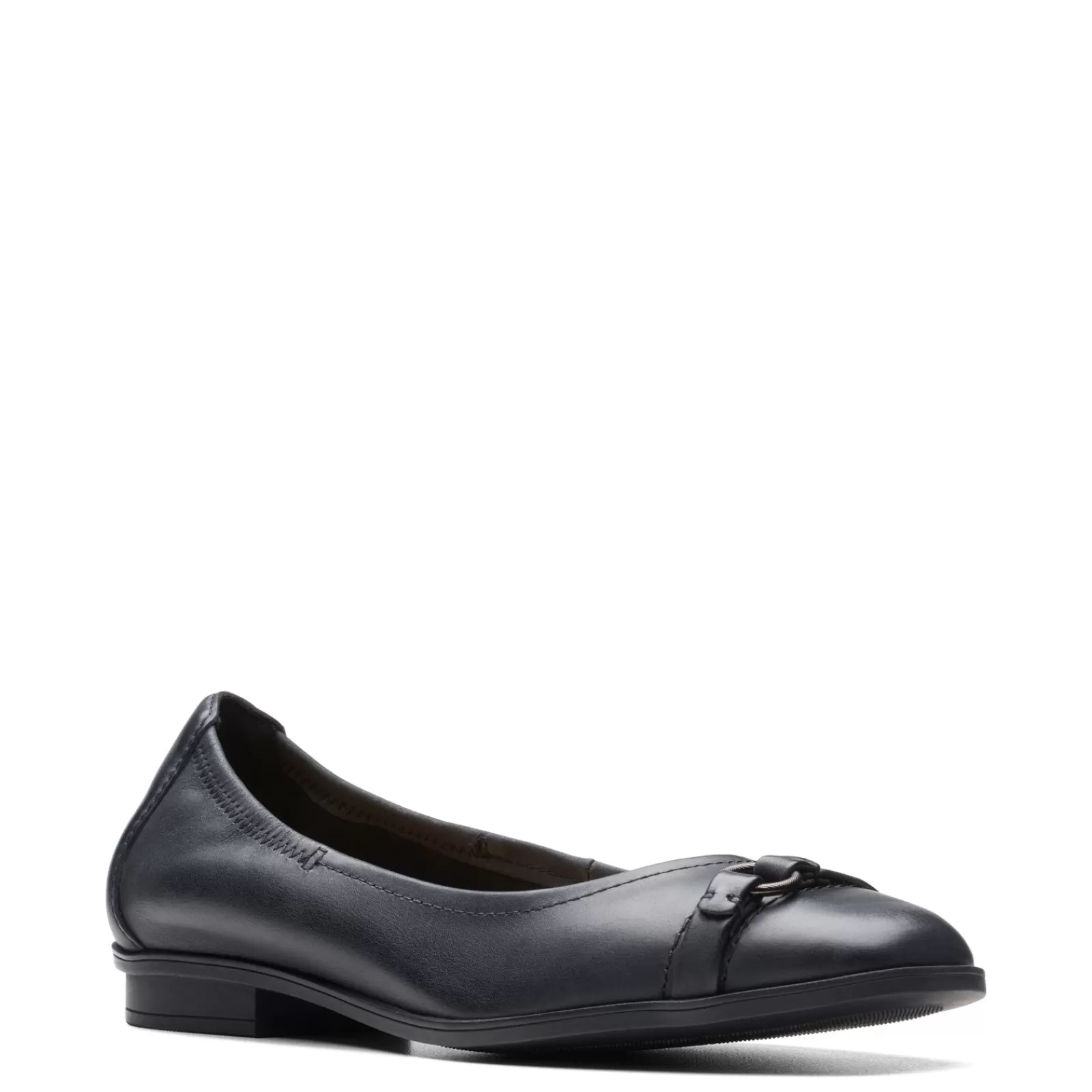 Cheap Clarks Women's , Lyrical Sky Flat Black