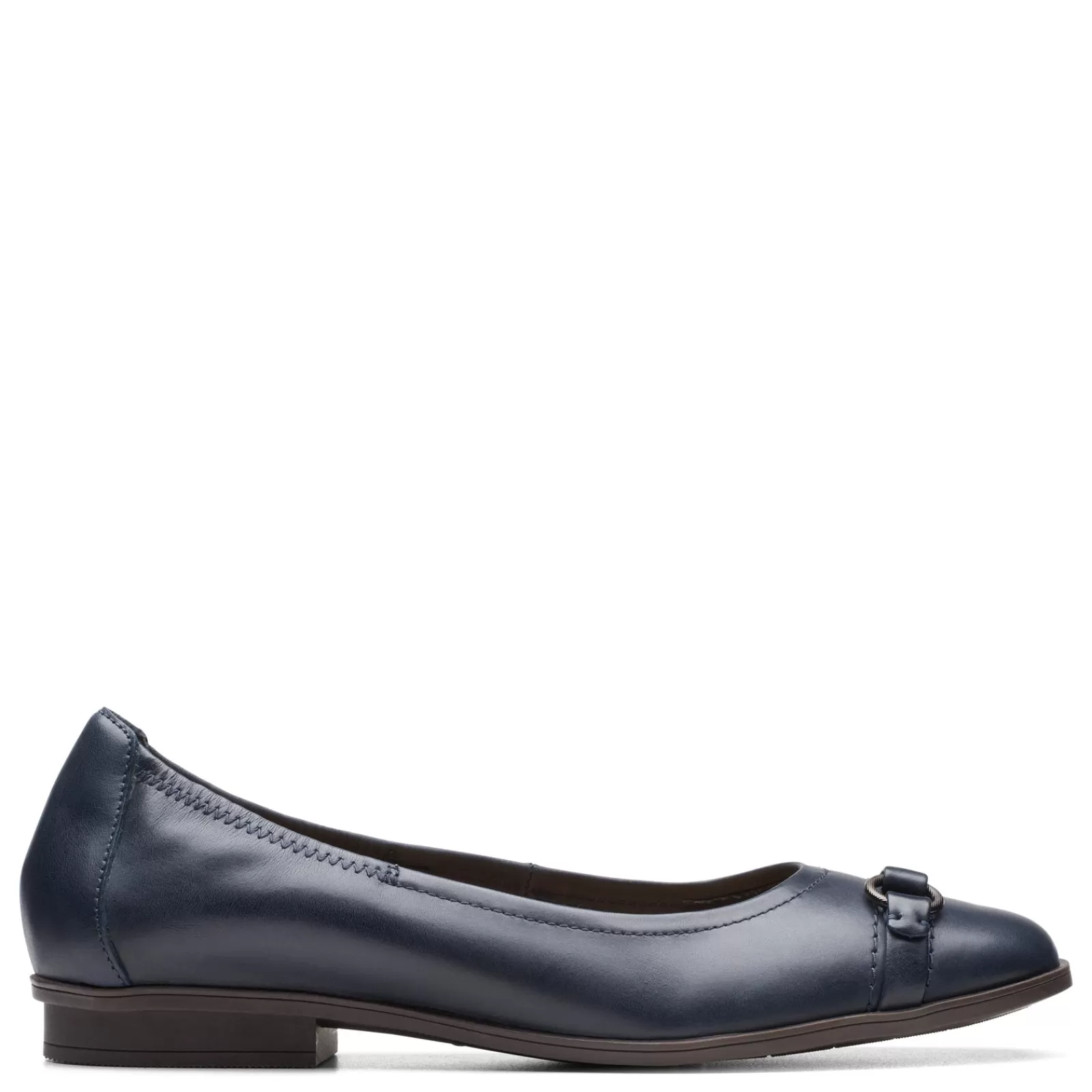 Cheap Clarks Women's , Lyrical Sky Flat Navy