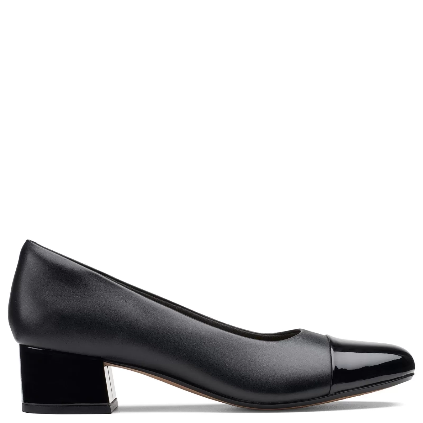 Hot Clarks Women's , Marilyn Sara Pump Black Leather