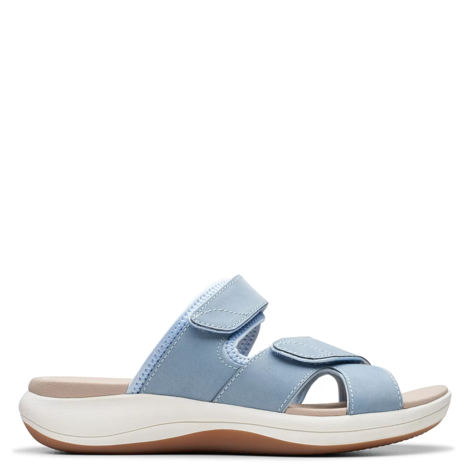 Cheap Clarks Women's , Mira Ease Sandal Denim Blue