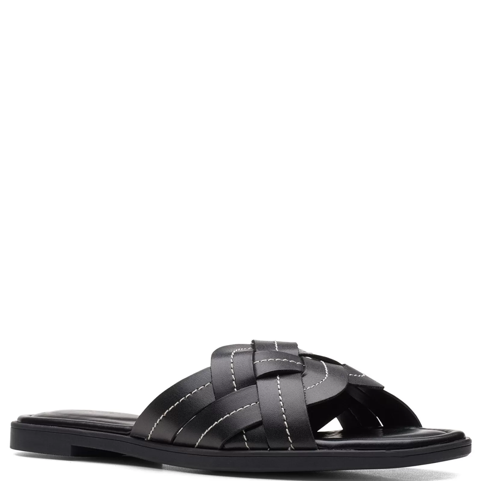 Cheap Clarks Women's , Reyna Weave Sandal Black