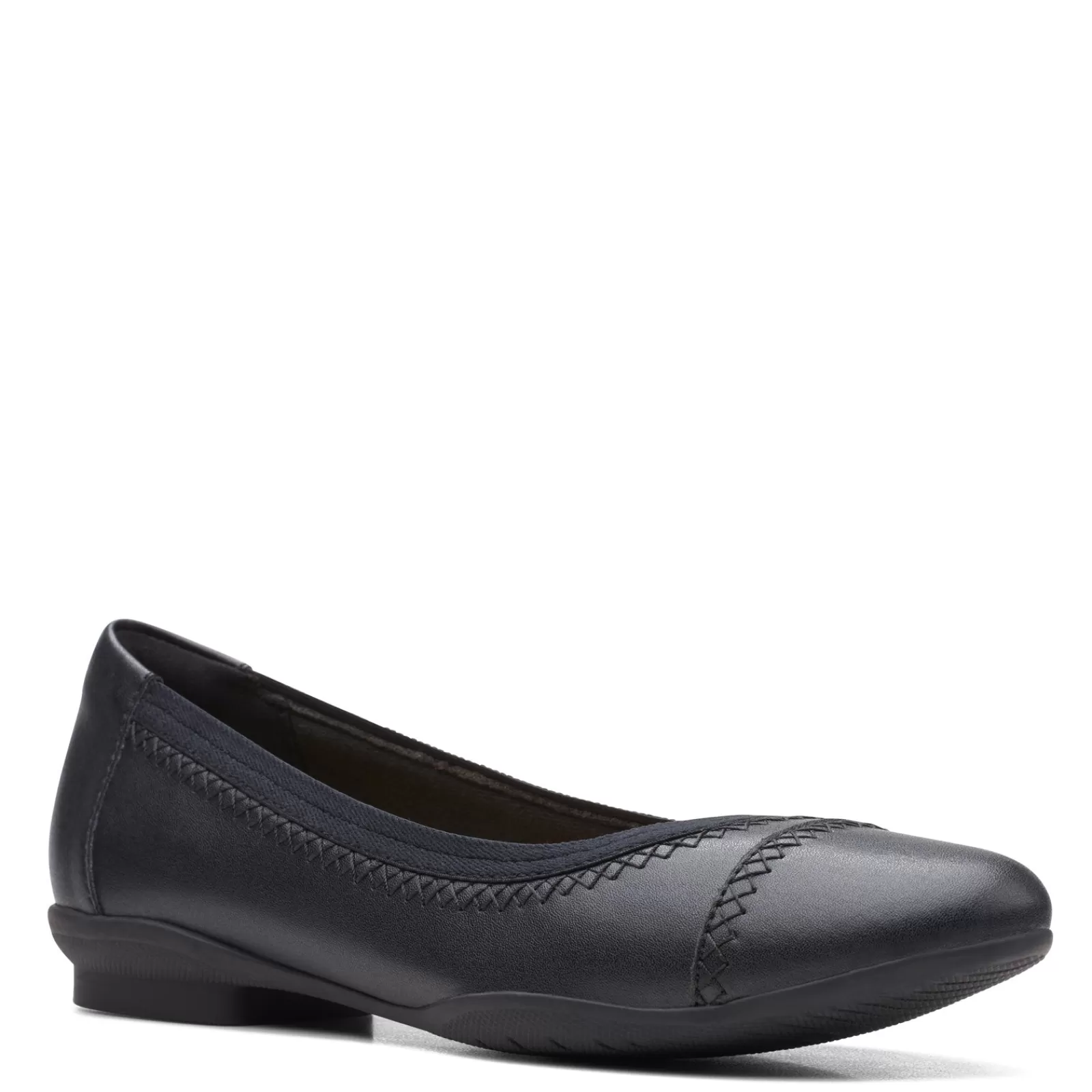 Best Clarks Women's , Sara Bay Flat Black