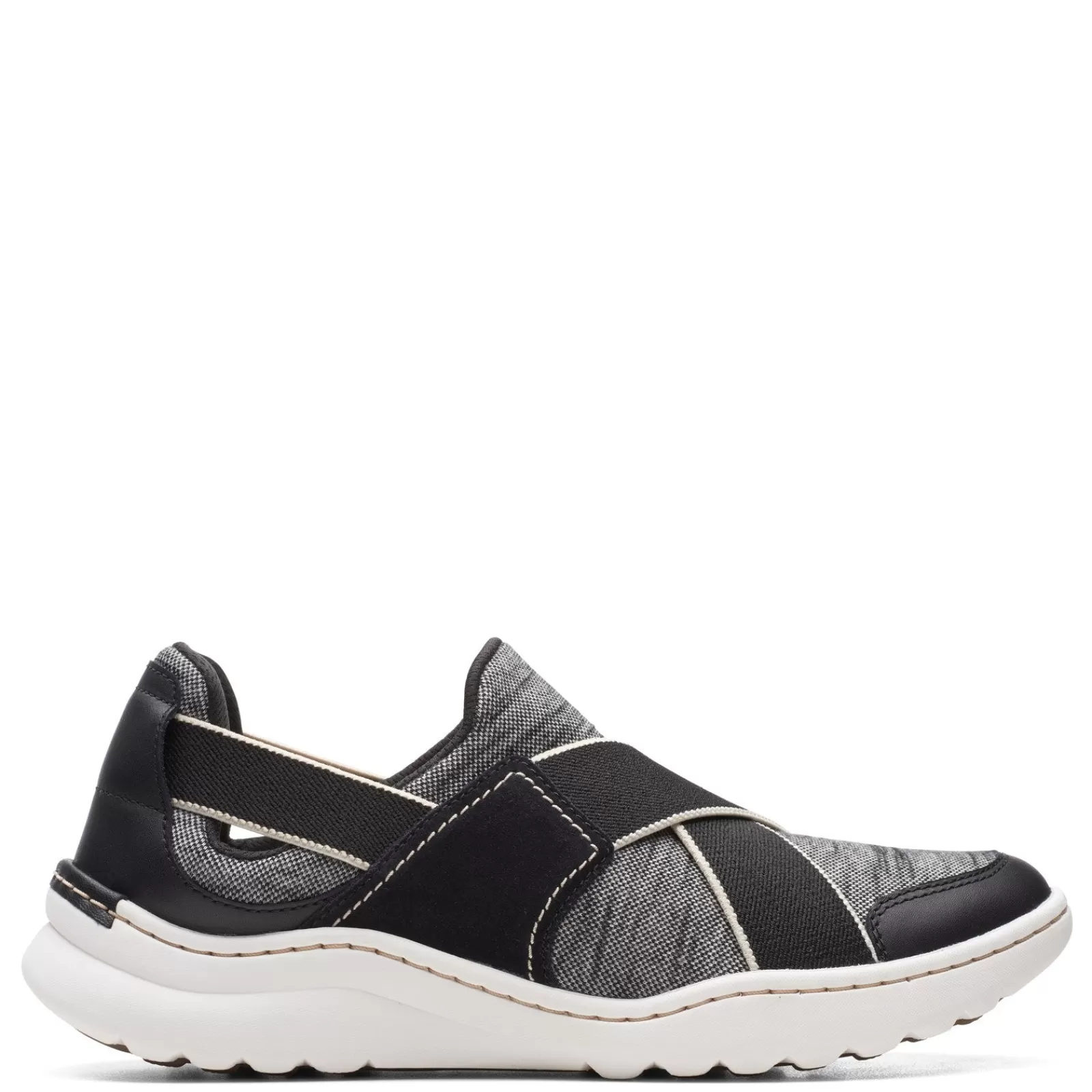 Sale Clarks Women's , Teagan Go Slip-On Sneaker Black Combi