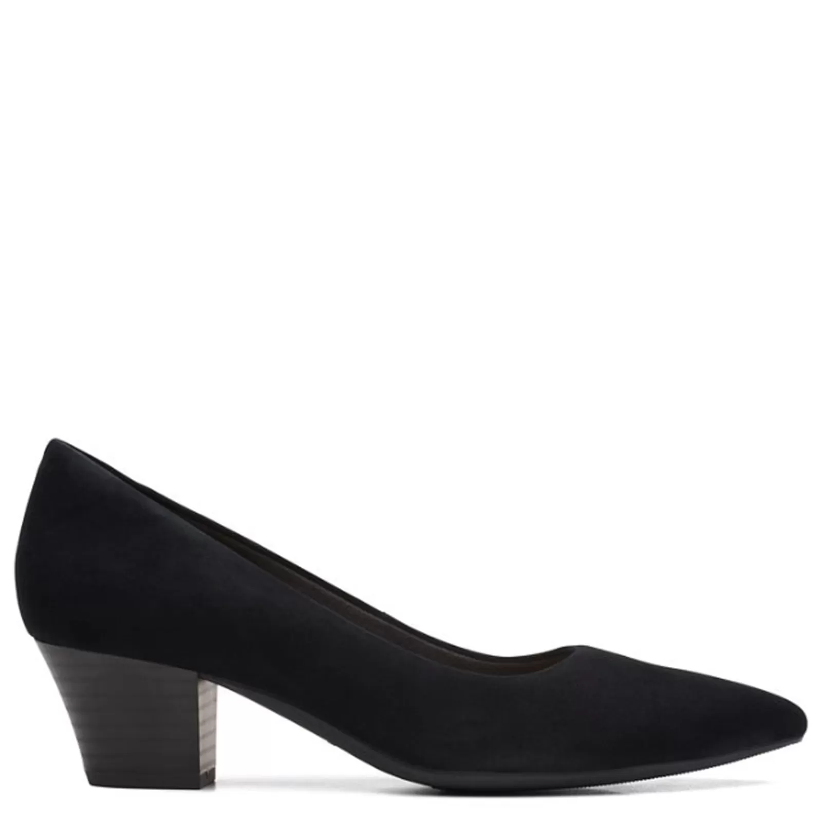 Store Clarks Women's , Teresa Step Pump Black Suede