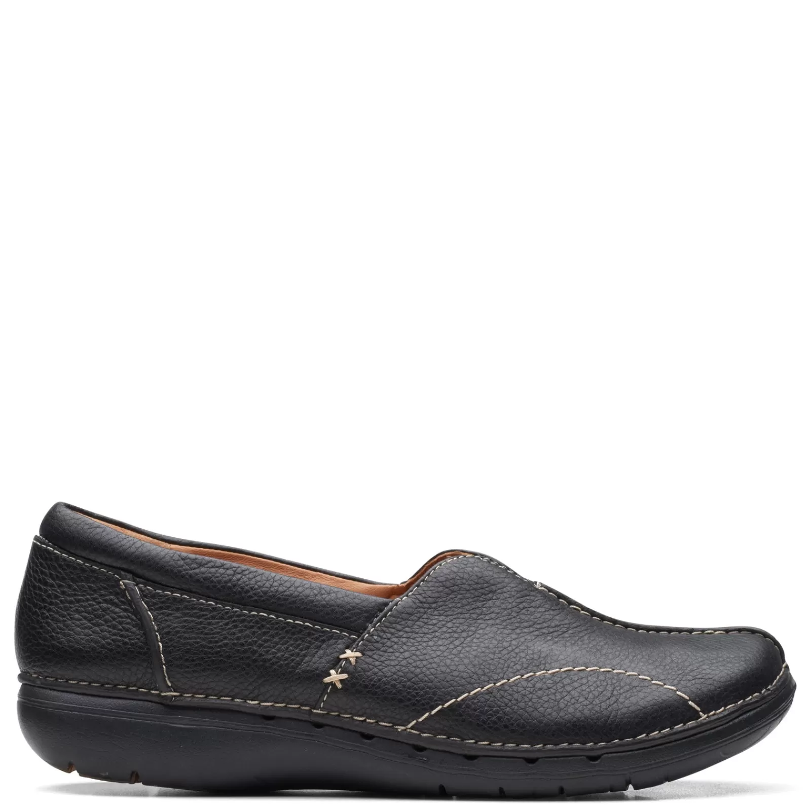 Best Clarks Women's , Un Loop Stride Slip-On Black