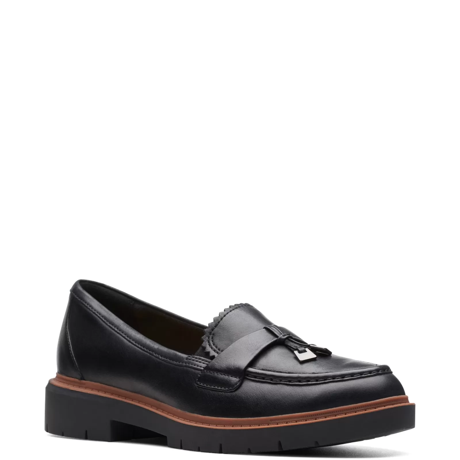 Shop Clarks Women's , Westlynn Bella Loafer Black Leather