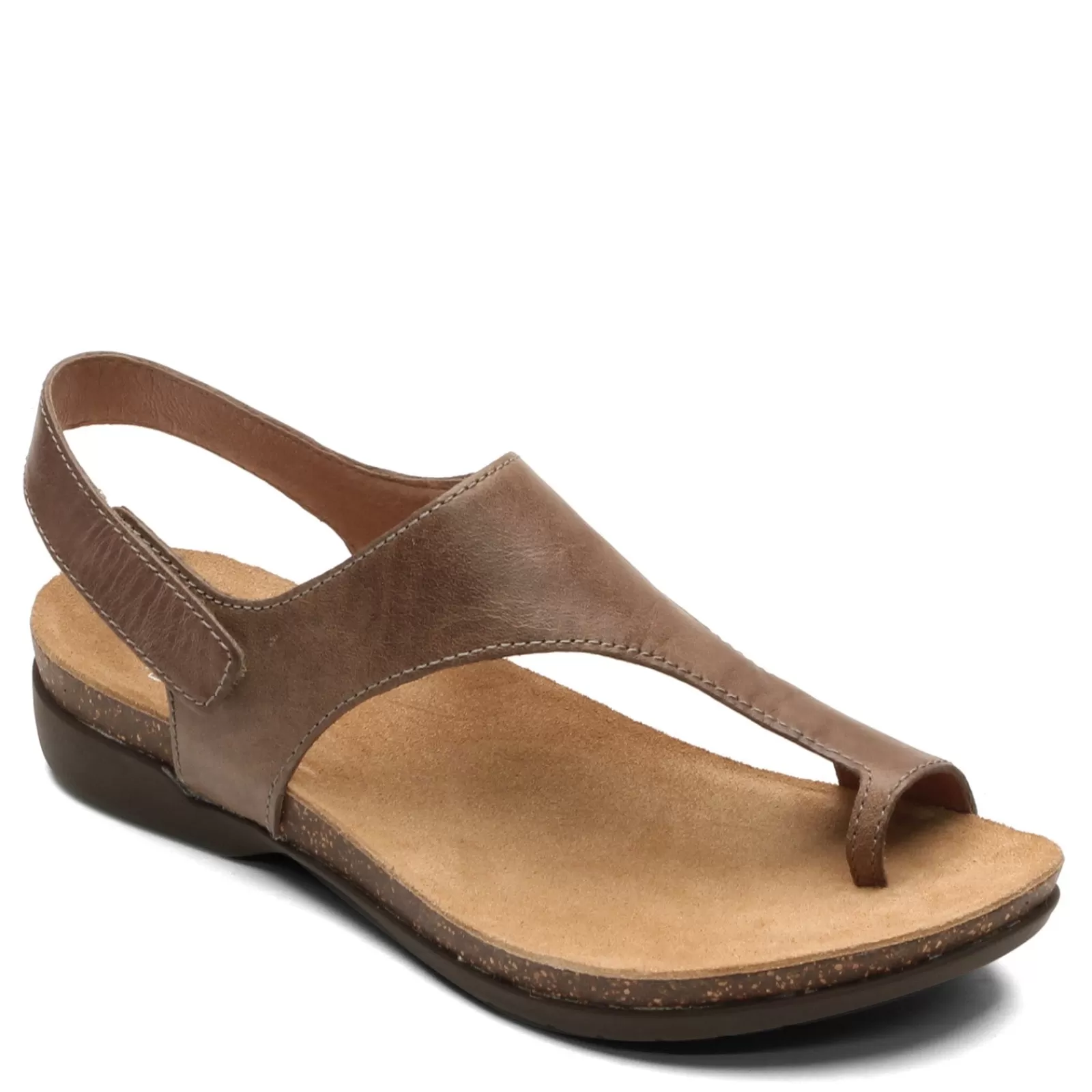 Hot Dansko Women's , Reece Thong Sandal Stone Waxy Burnished