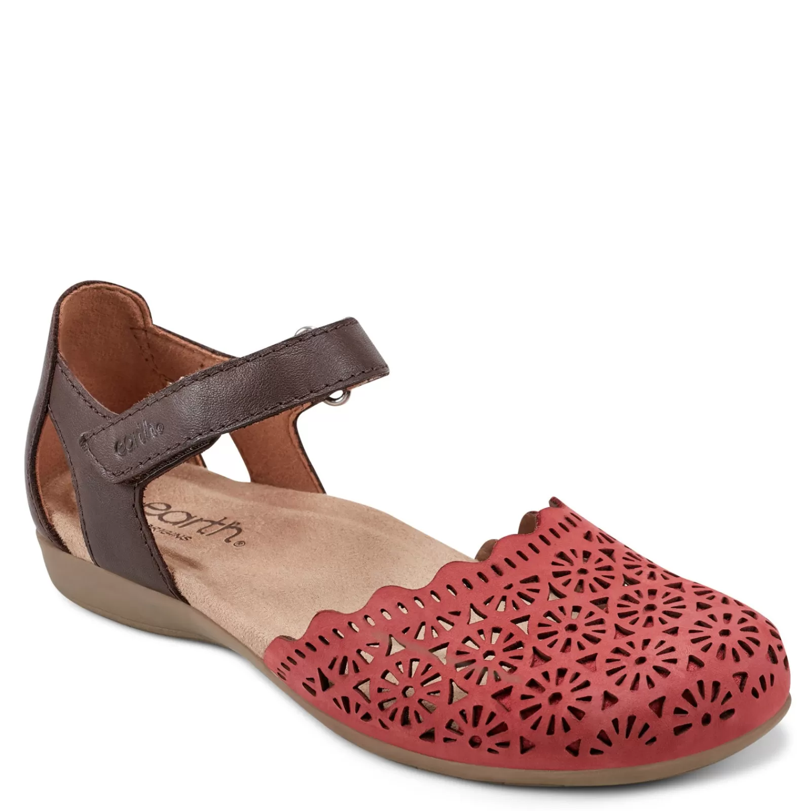 Cheap Earth Origins Women's , Bronnie Flat Pink Coral