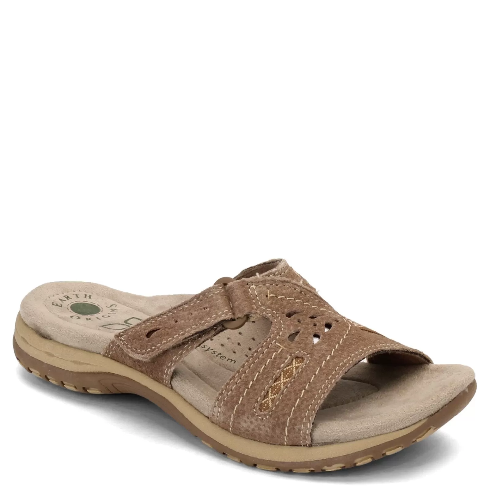 Cheap Earth Origins Women's , Sizzle Slide Sandal Brown