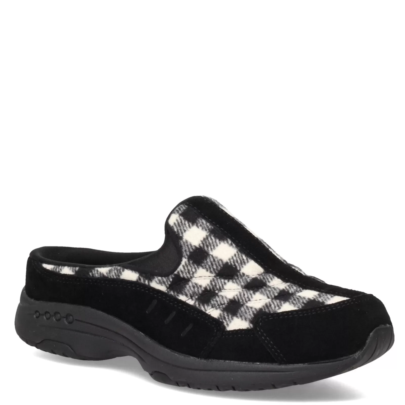 Clearance Easy Spirit Women's , Traveltime Classic Clog Black / White