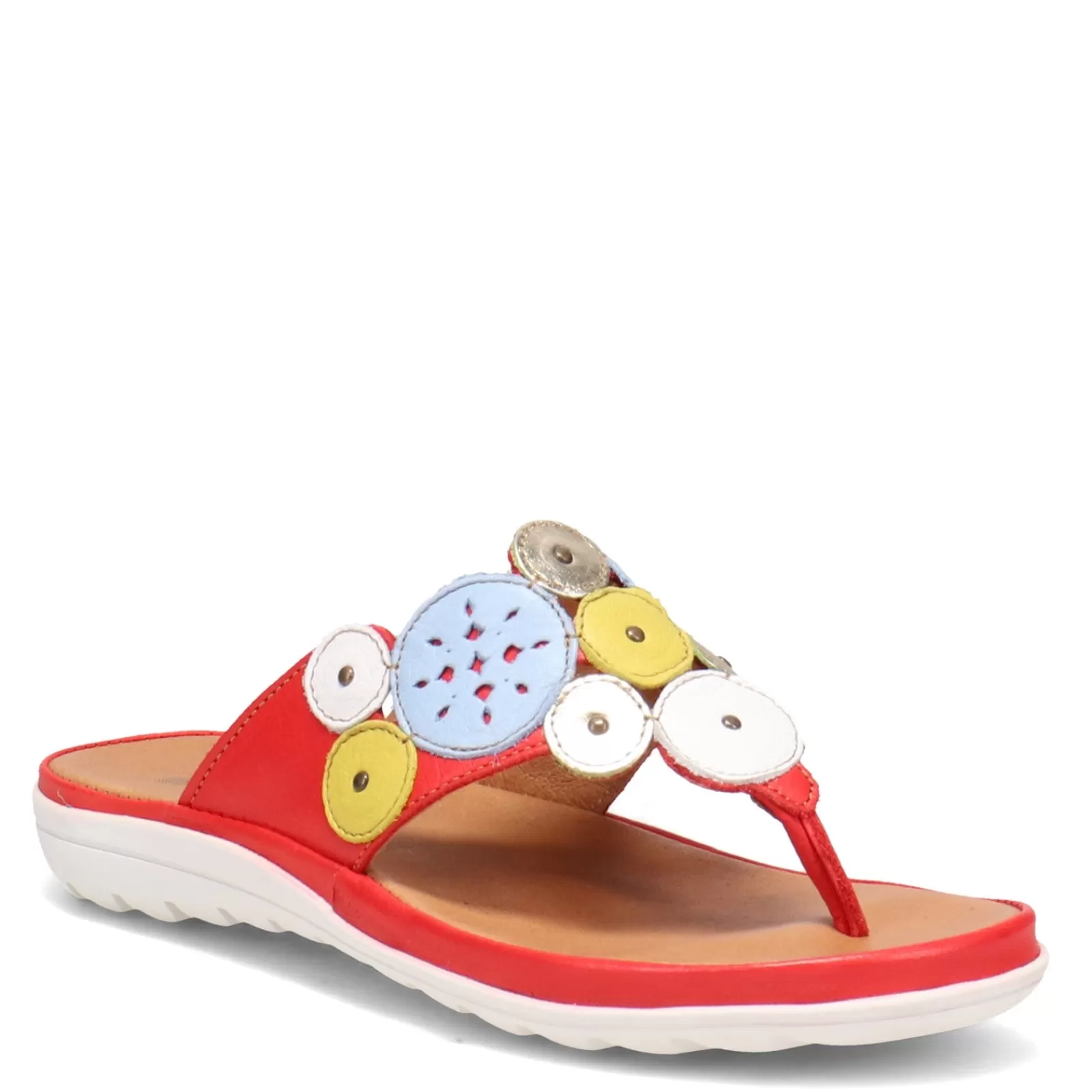 Sale Eric Michael Women's , Sun Sandal Red