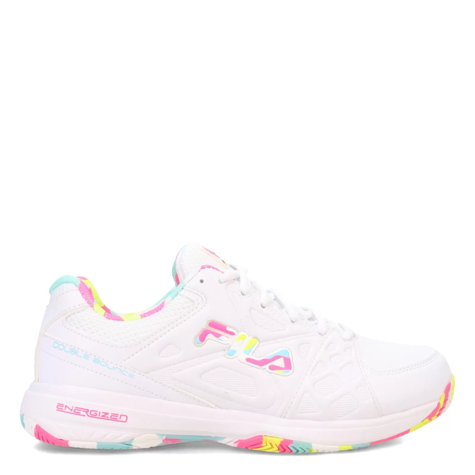 Flash Sale Fila Women's , Double Bounce 3 Pickleball Shoe Wht/Wht/Mult