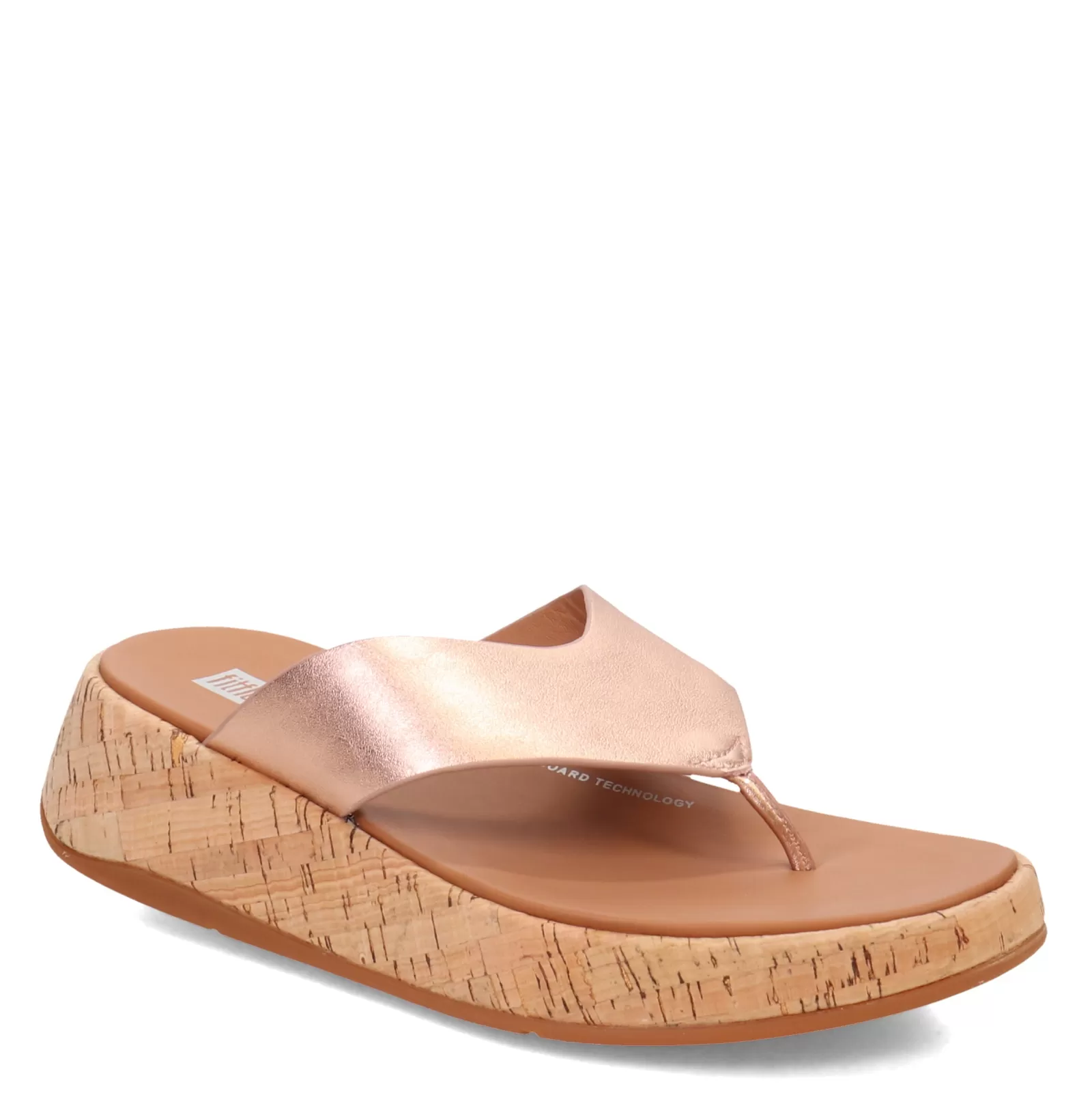 Discount FitFlop Women's , F-Mode Flatform Toe Post Sandal Rose Gold