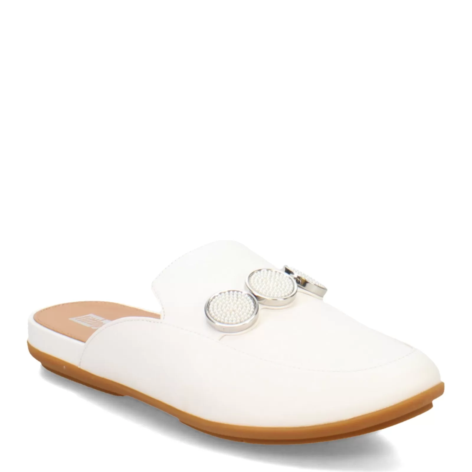 Shop FitFlop Women's , Gracie Beaded Circle Mule Urban White