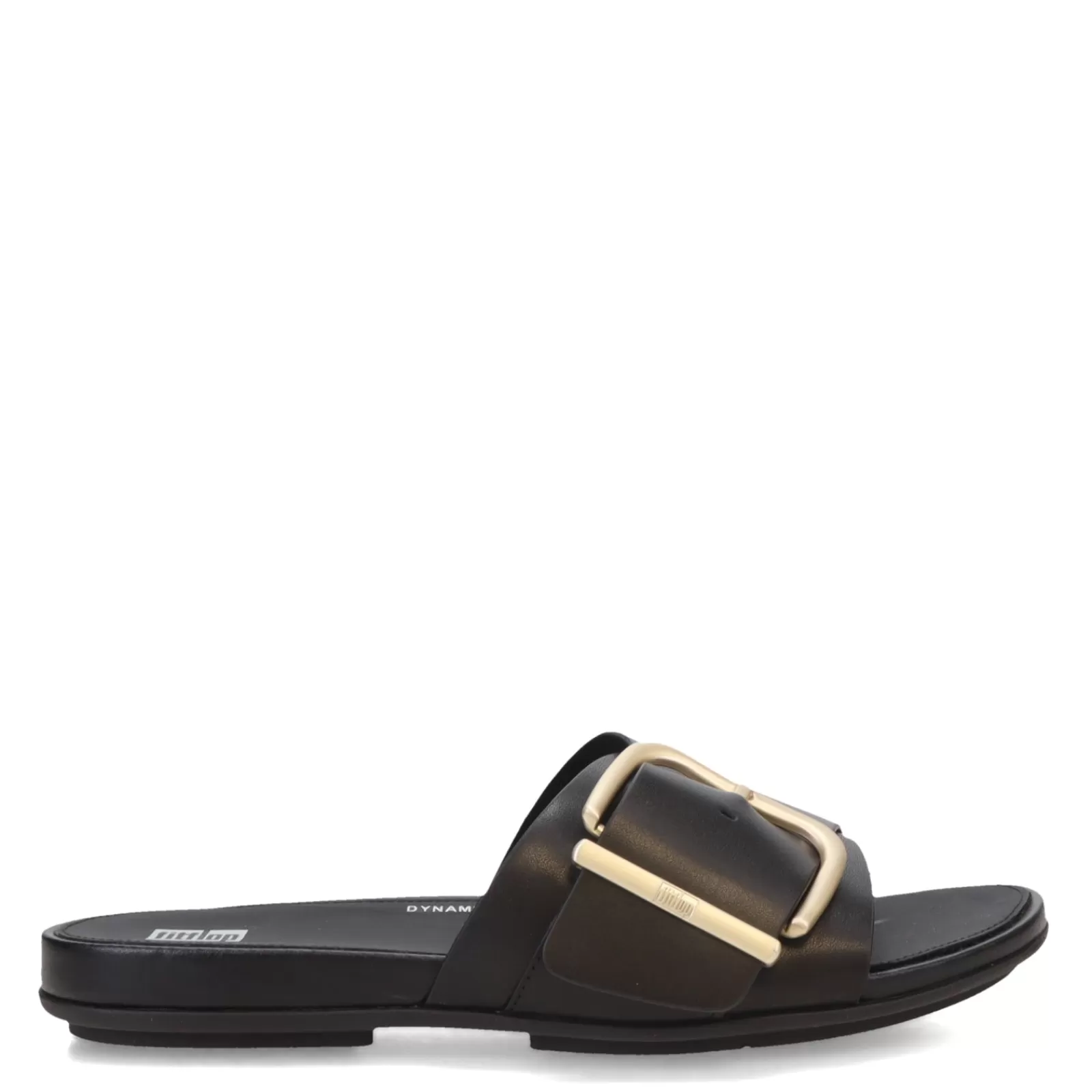 Best Sale FitFlop Women's , Gracie Maxi Buckle Slide Black