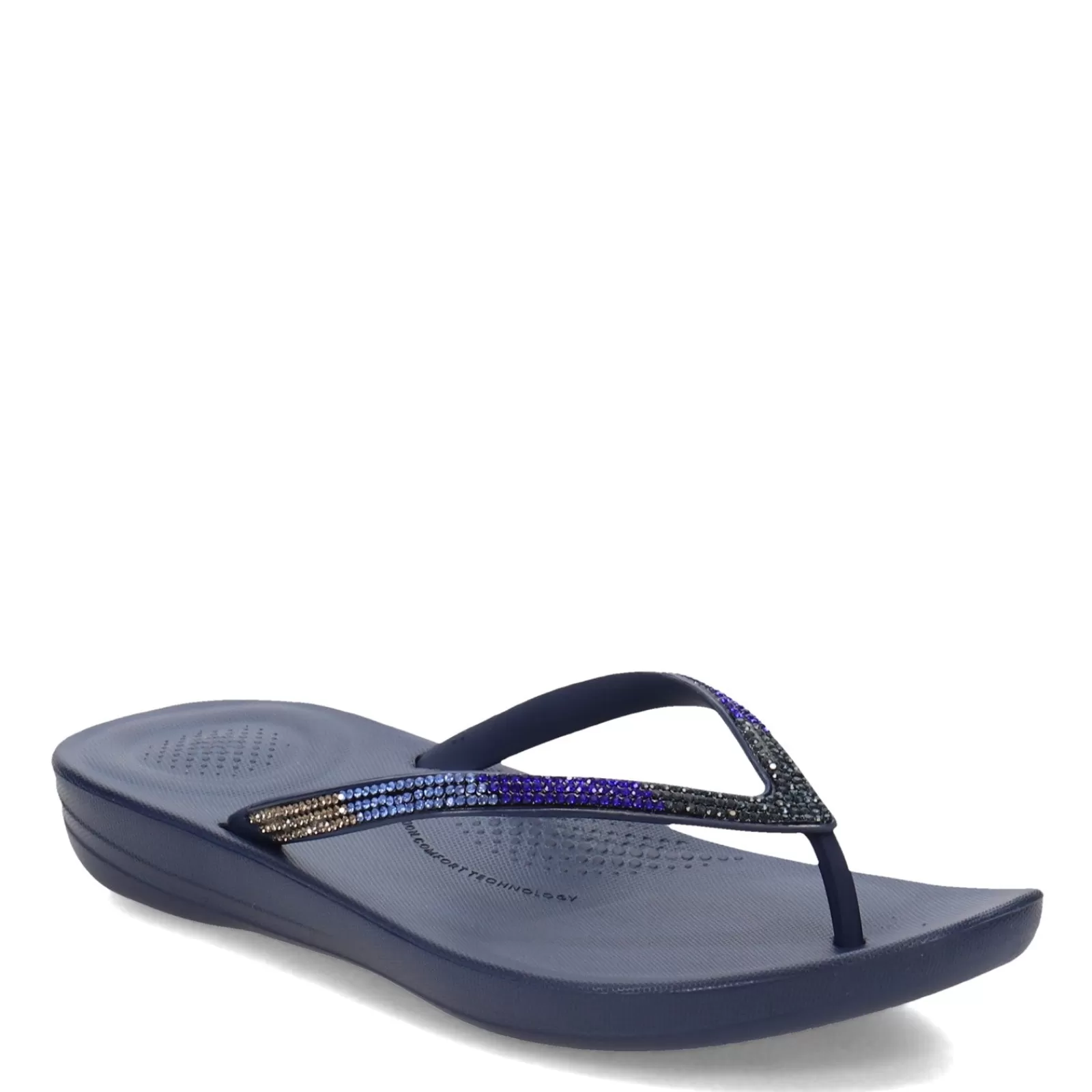 Sale FitFlop Women's , iQushion Flip-Flop Midnight Navy