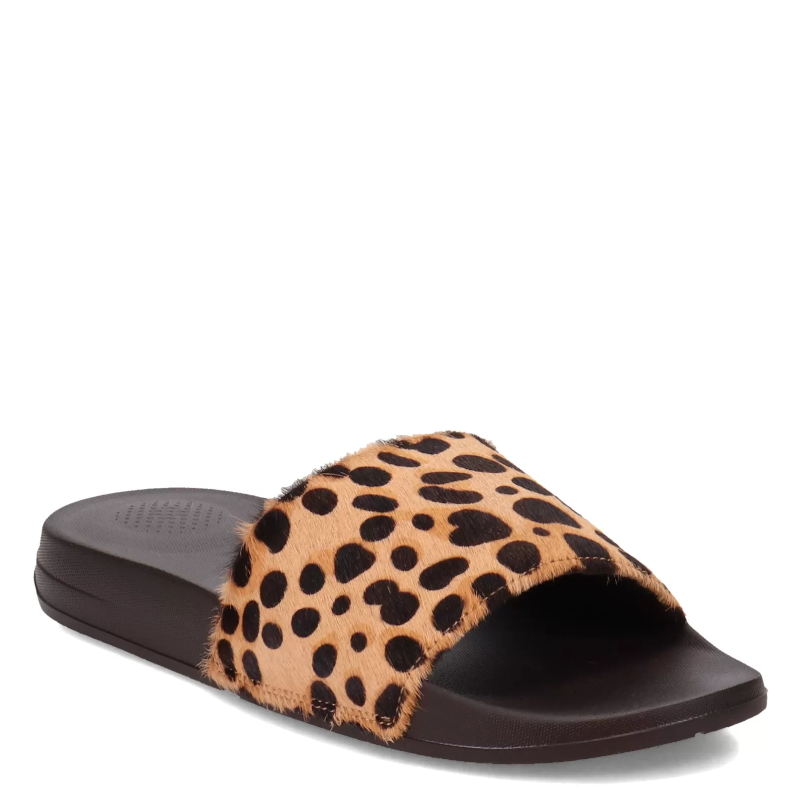 Cheap FitFlop Women's , iQushion Slide Sandal Leopard