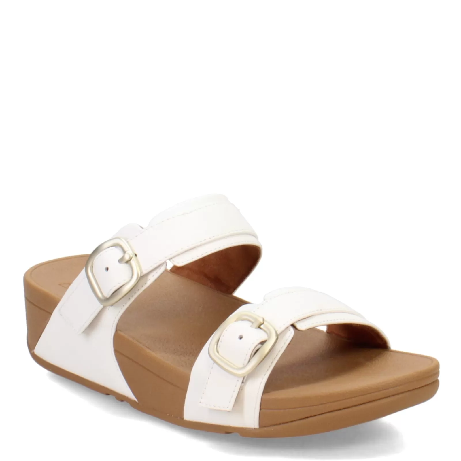 Outlet FitFlop Women's , Lulu Adjustable Buckle Slide Sandal Urban White