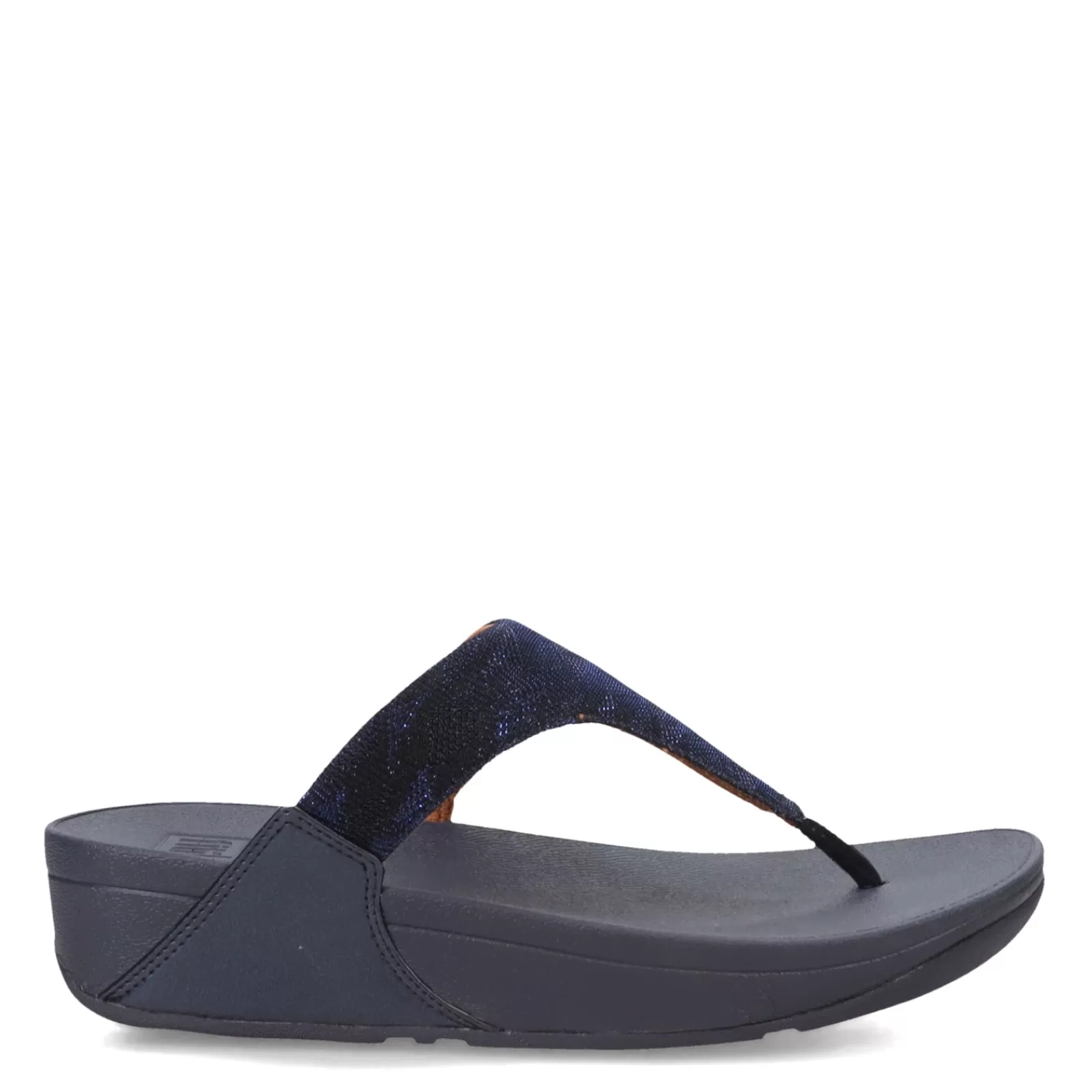 New FitFlop Women's , Lulu Glitz Thong Sandal Midnight Navy