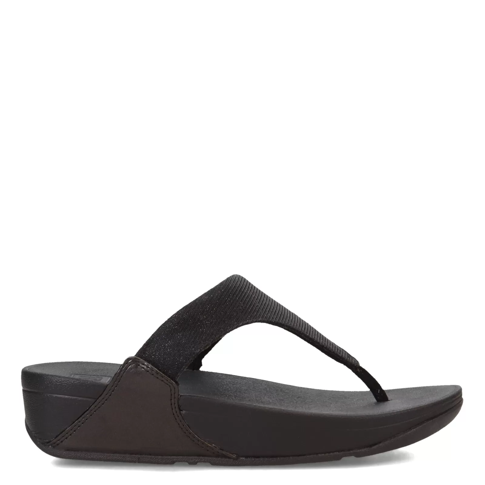 Cheap FitFlop Women's , Lulu Shimmerlux Thong Sandal Black