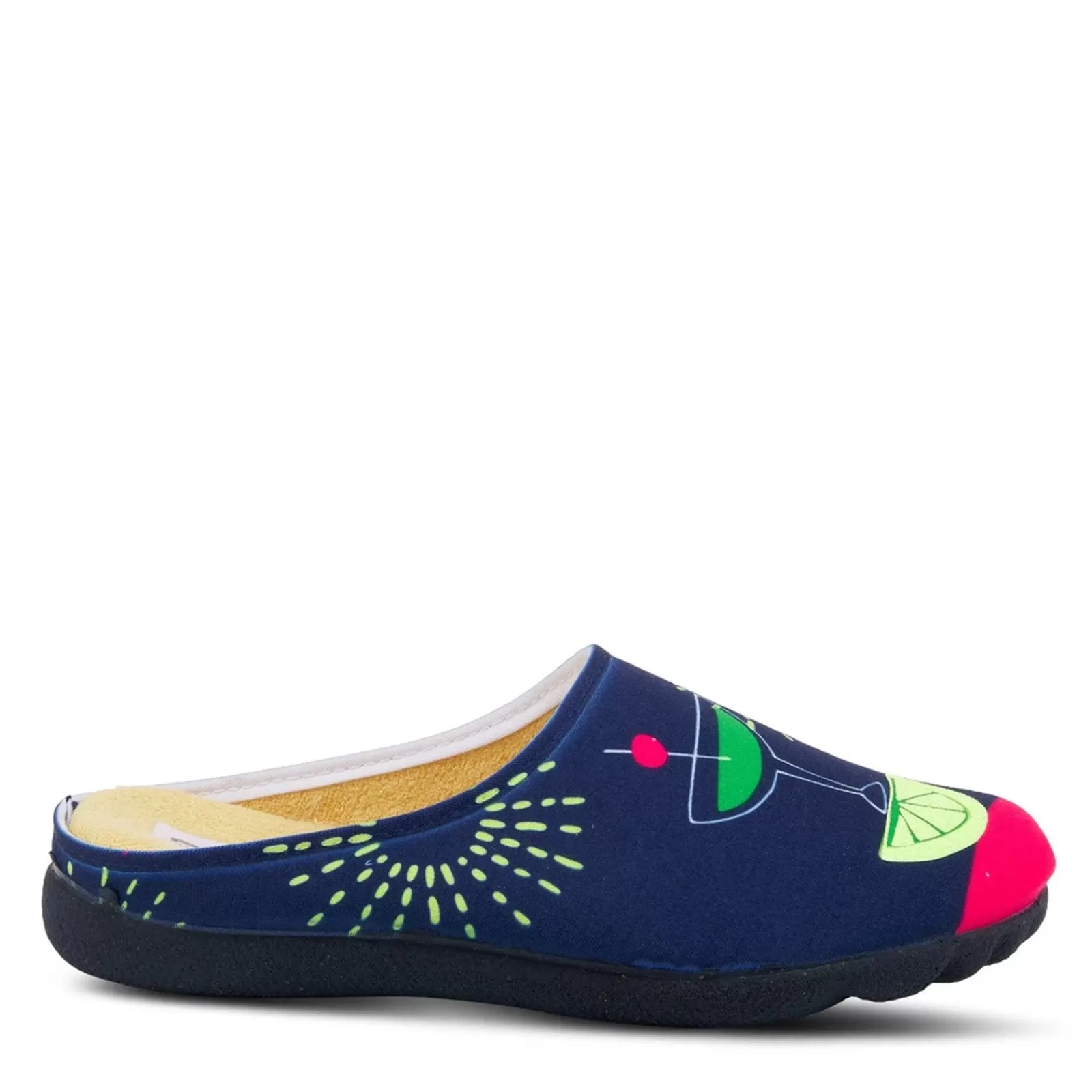 Shop Flexus Women's , Summerlime Slipper Navy Multi