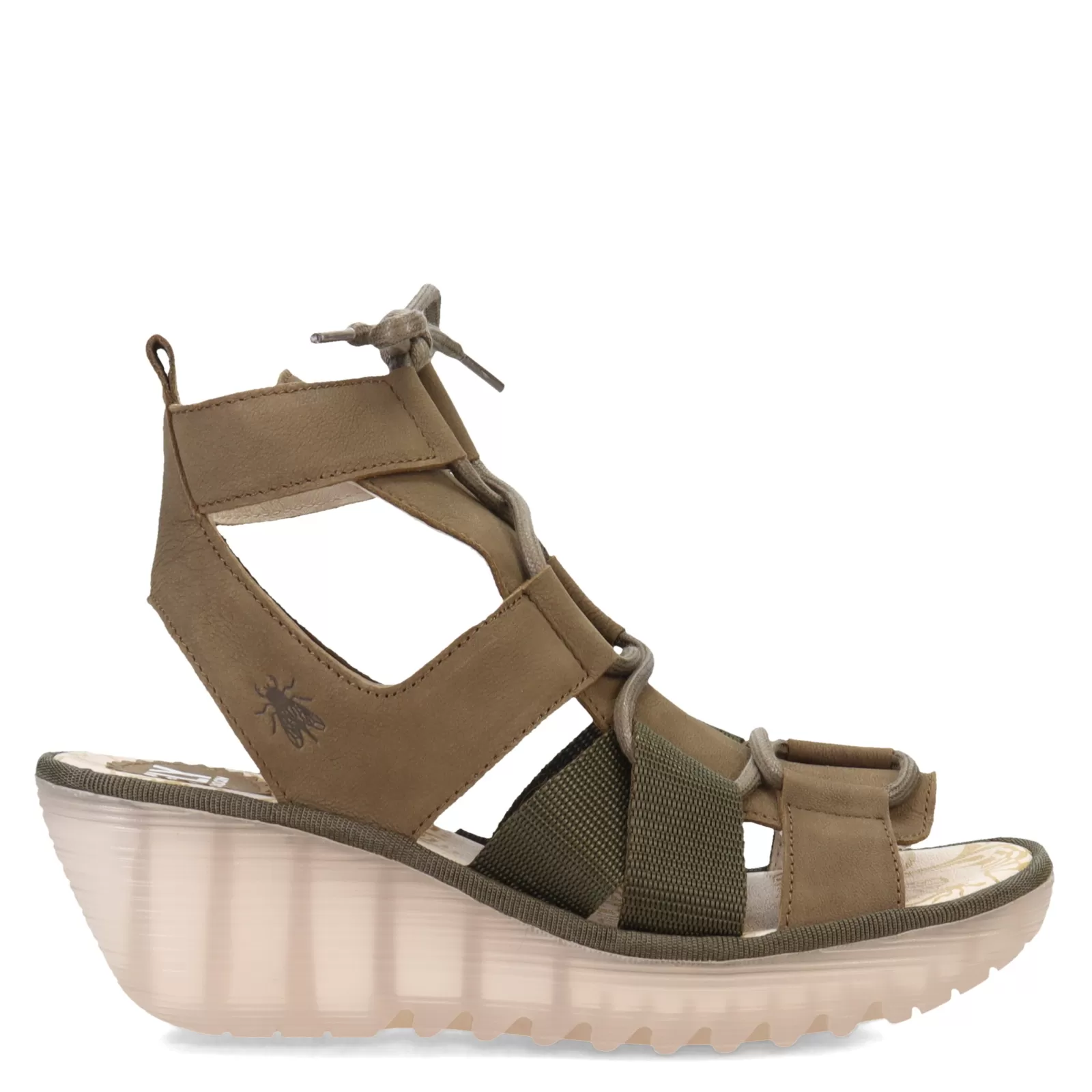 Best Fly London Women's , Yaca Sandal Khaki