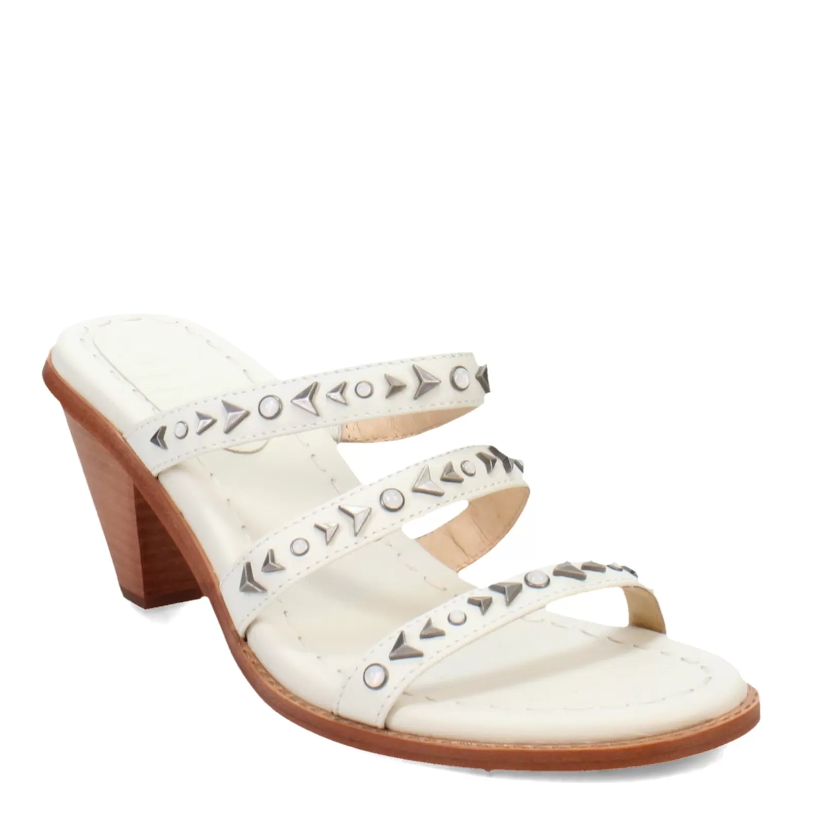 Cheap Frye Women's , Estelle Studded Sandal White