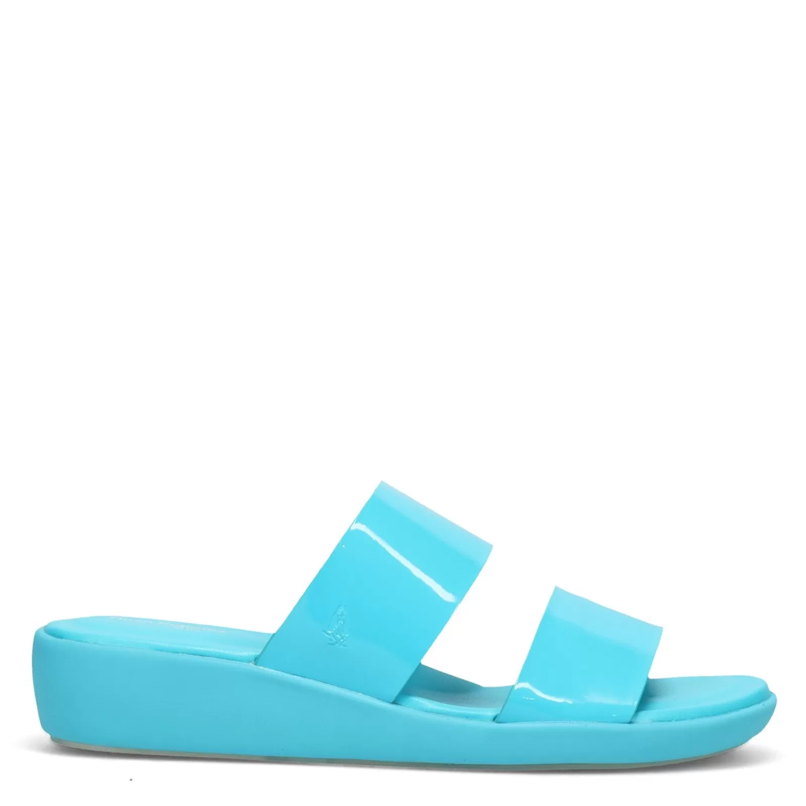 Hot Hush Puppies Women's , Brite Jells Slide Sandal Caribbean Blue