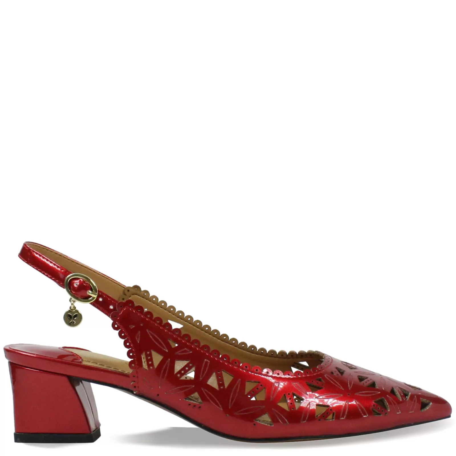 Best Sale J Renee Women's , Eloden Pump Red Patent