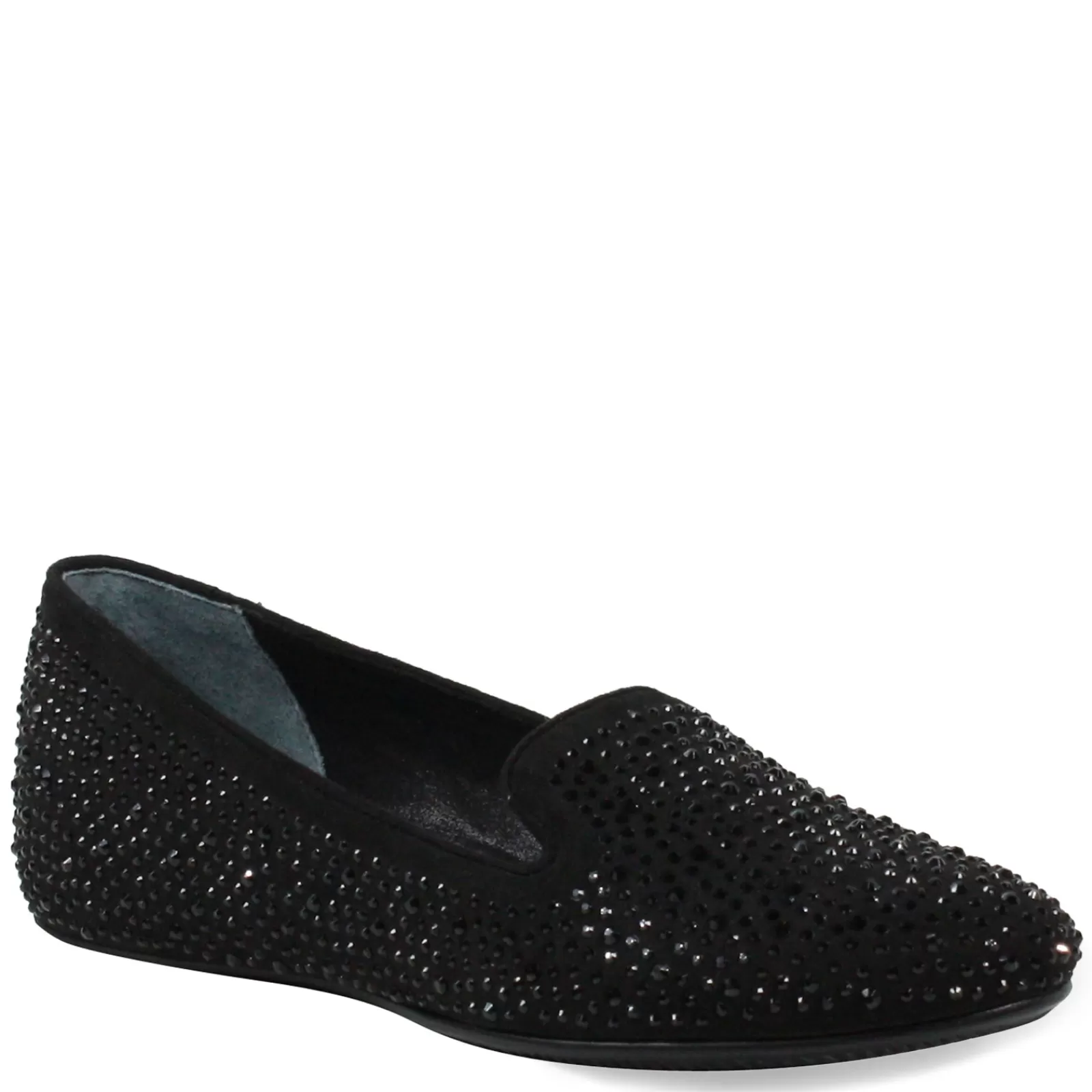 Best Sale J Renee Women's , Hanuko Flat Black Suede