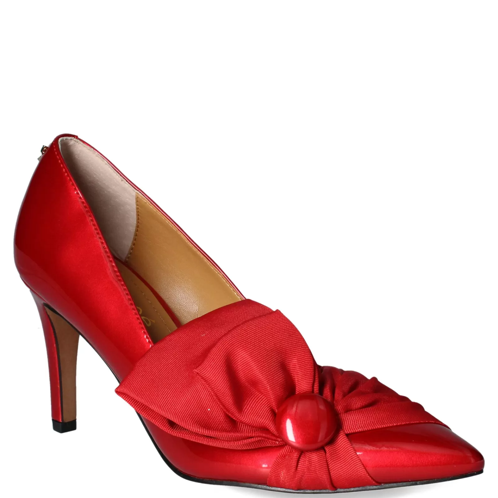 Outlet J Renee Women's , Hirisha Pump Red Patent