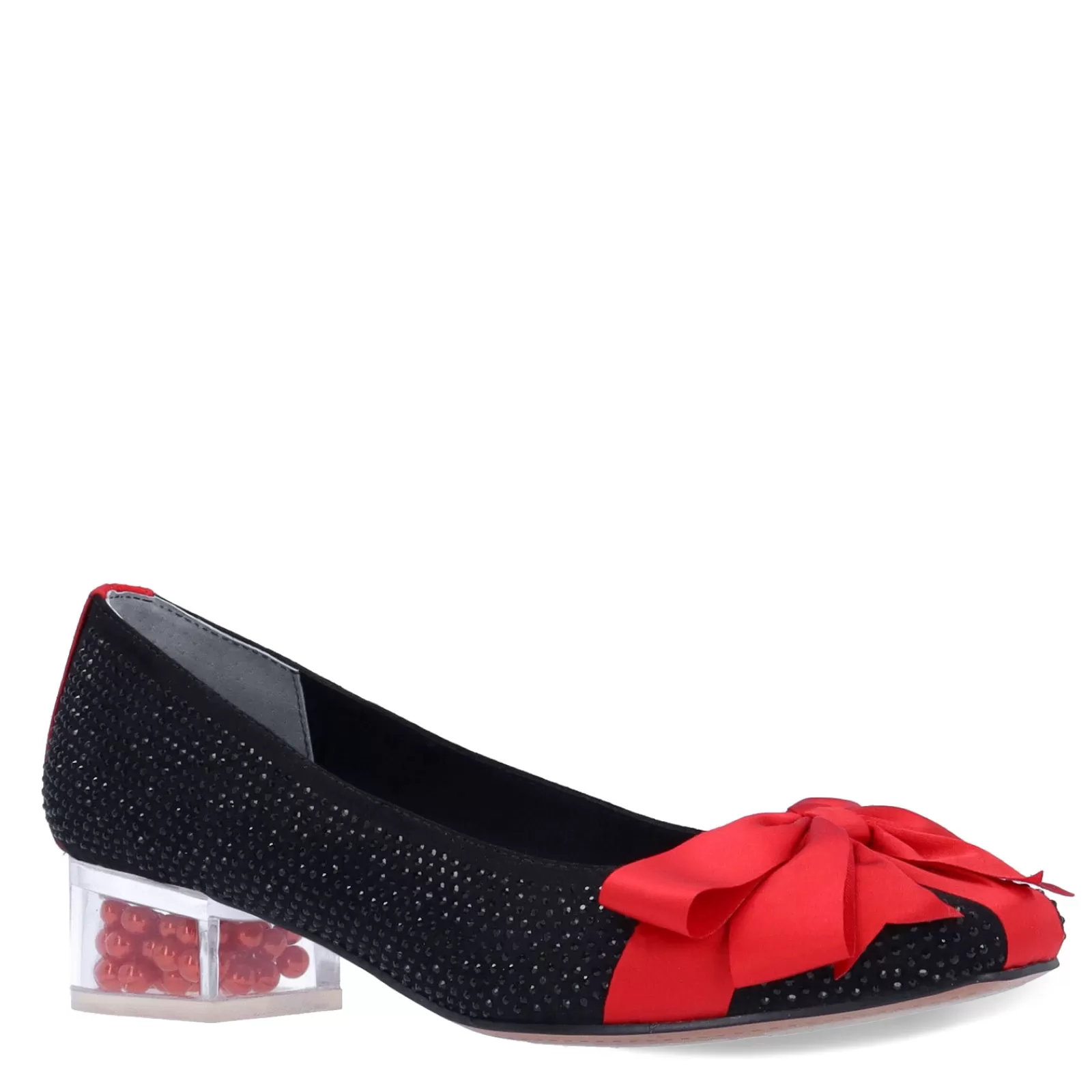 Best J Renee Women's , Jollee Pump Black/Red