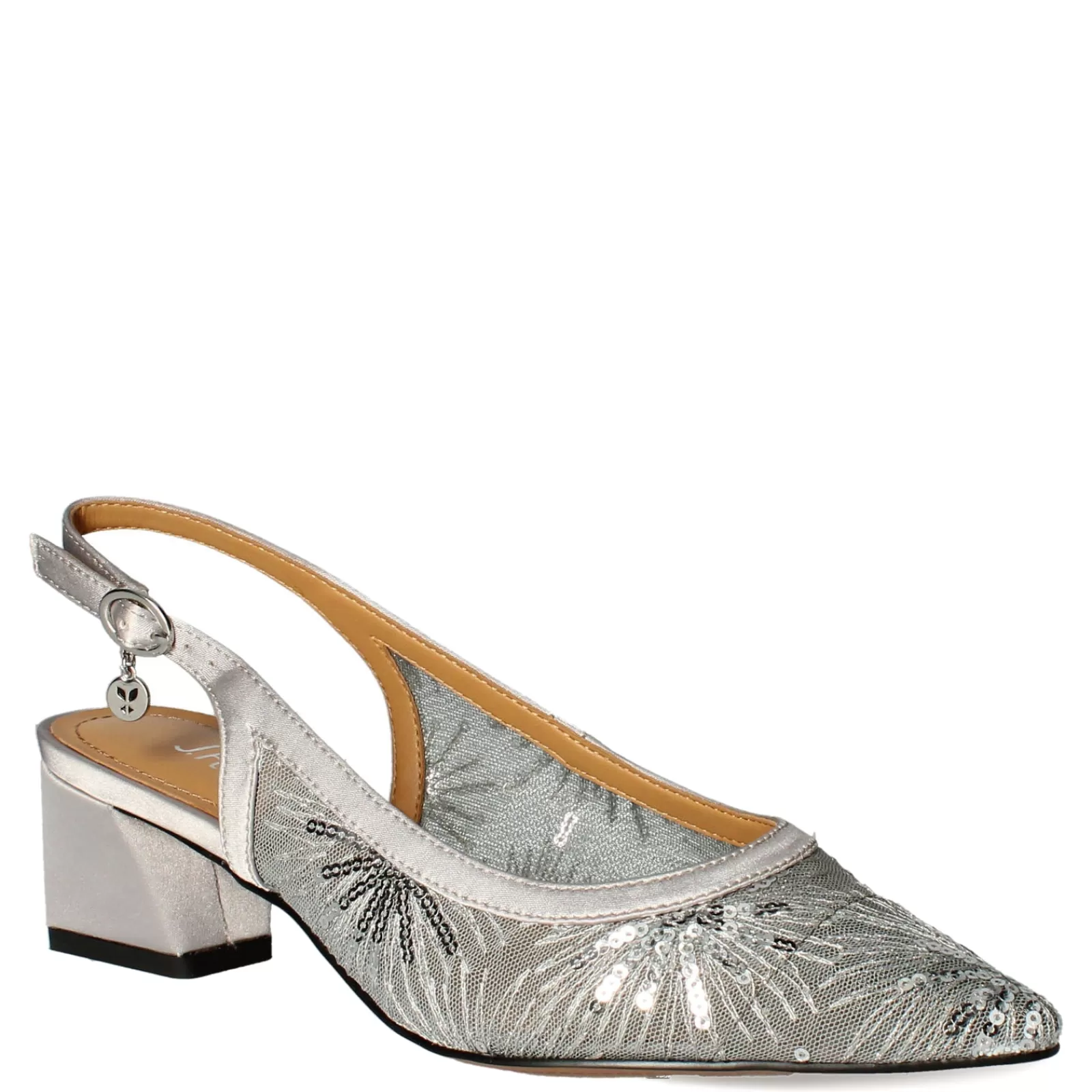 Cheap J Renee Women's , Juliah Pump Silver