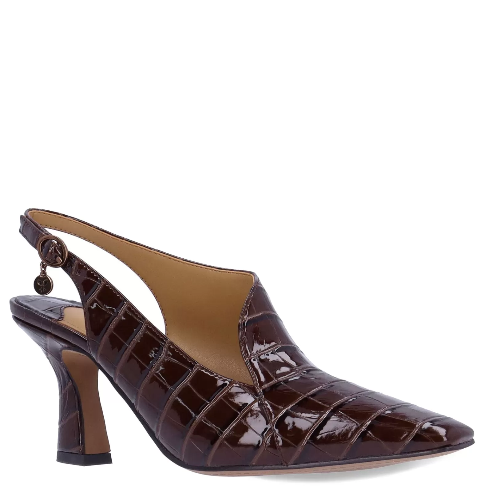 Best Sale J Renee Women's , Prissy Pump Brown Croco