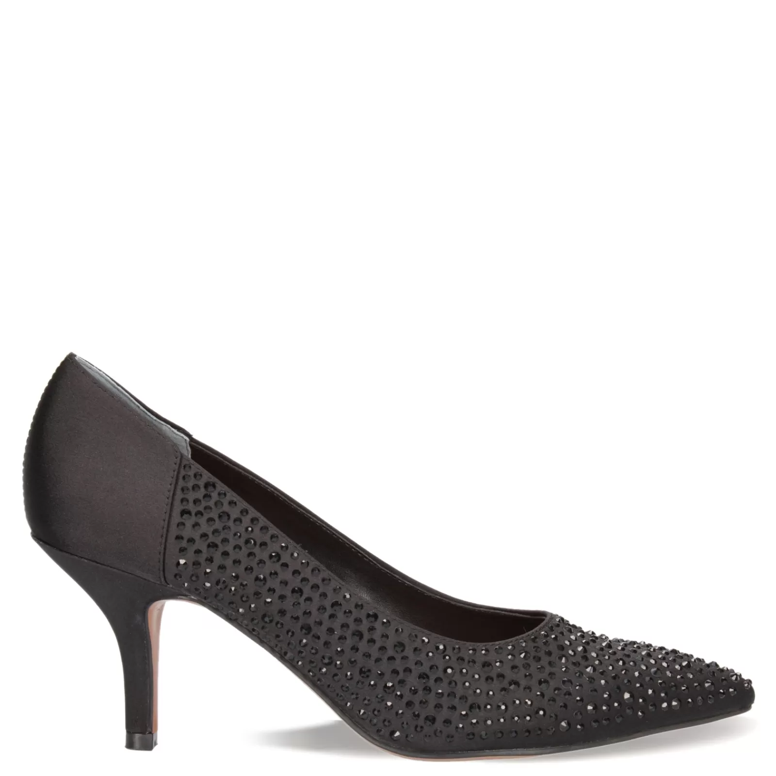 Flash Sale J Renee Women's , Rishna Pump Black Satin