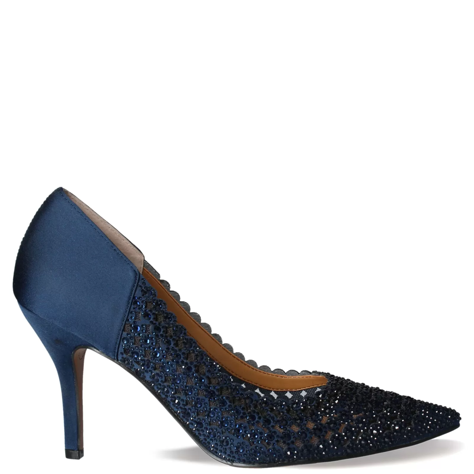 Clearance J Renee Women's , Sesily Pump Navy Satin