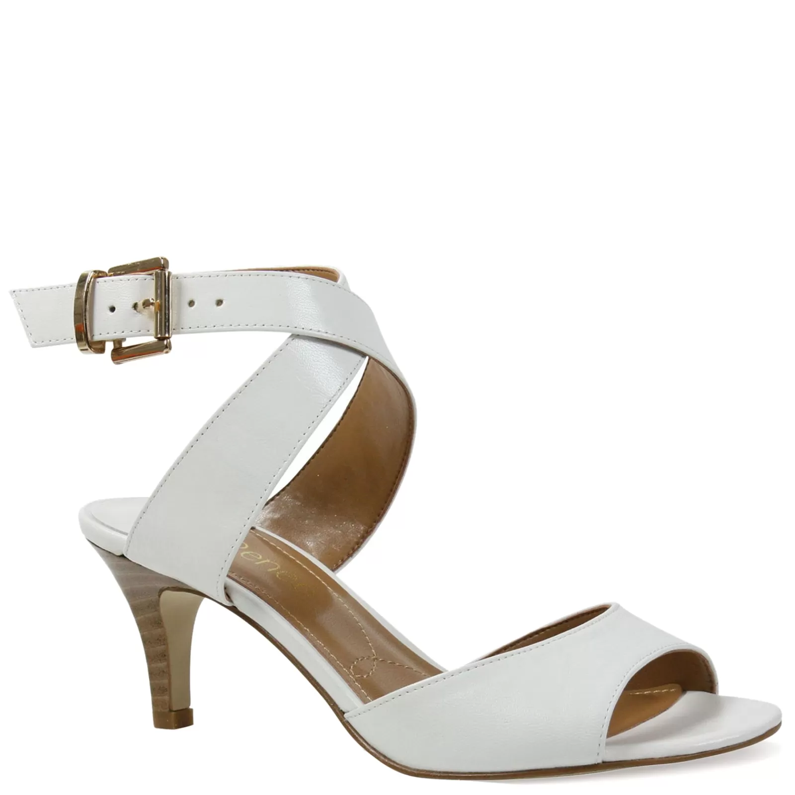 Outlet J Renee Women's , Soncino Sandal White Leather