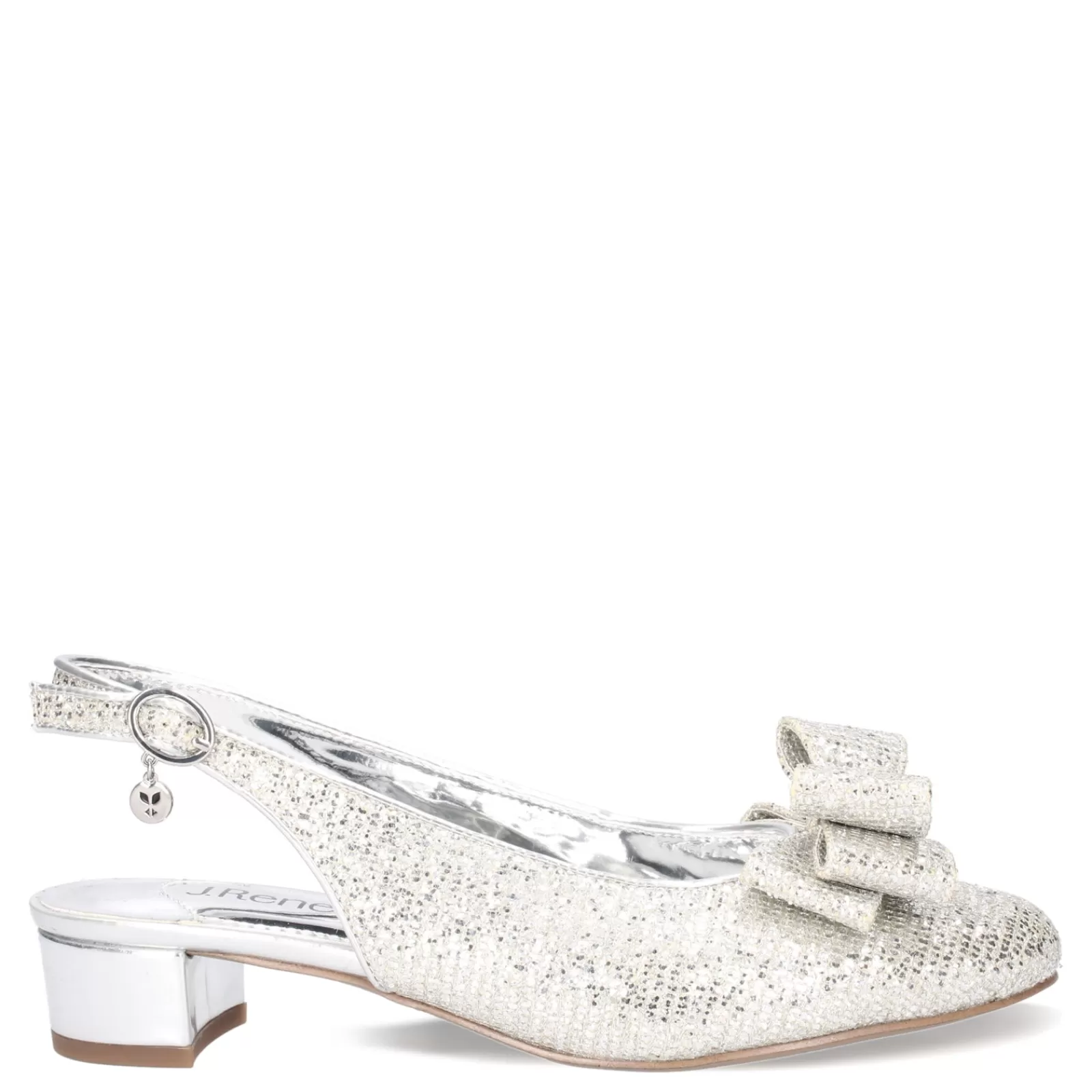 Flash Sale J Renee Women's , Tanay Pump Silver Glitter