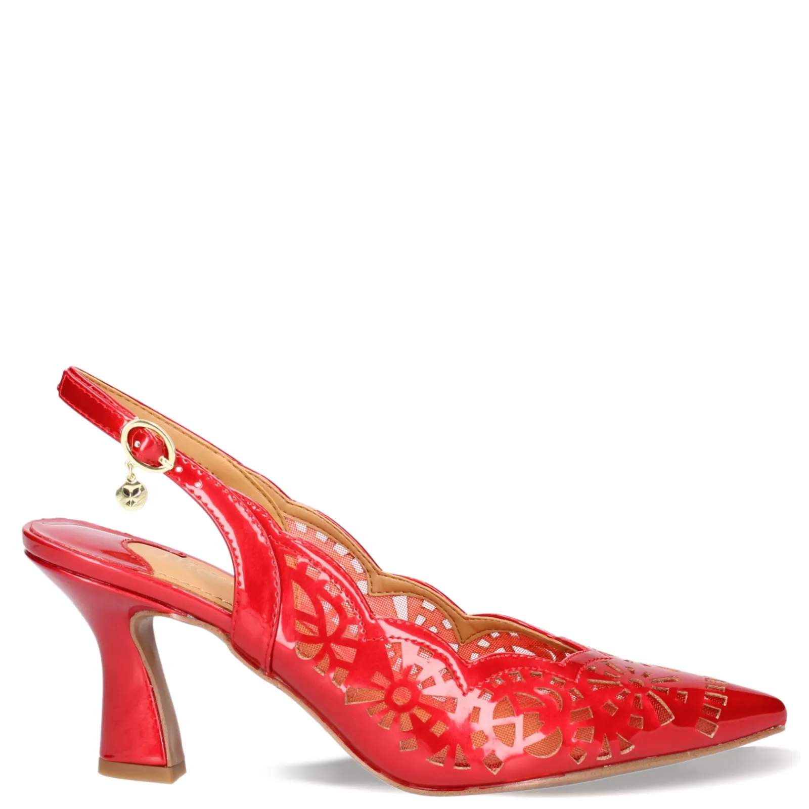 Outlet J Renee Women's , Valerian Pump Red Patent