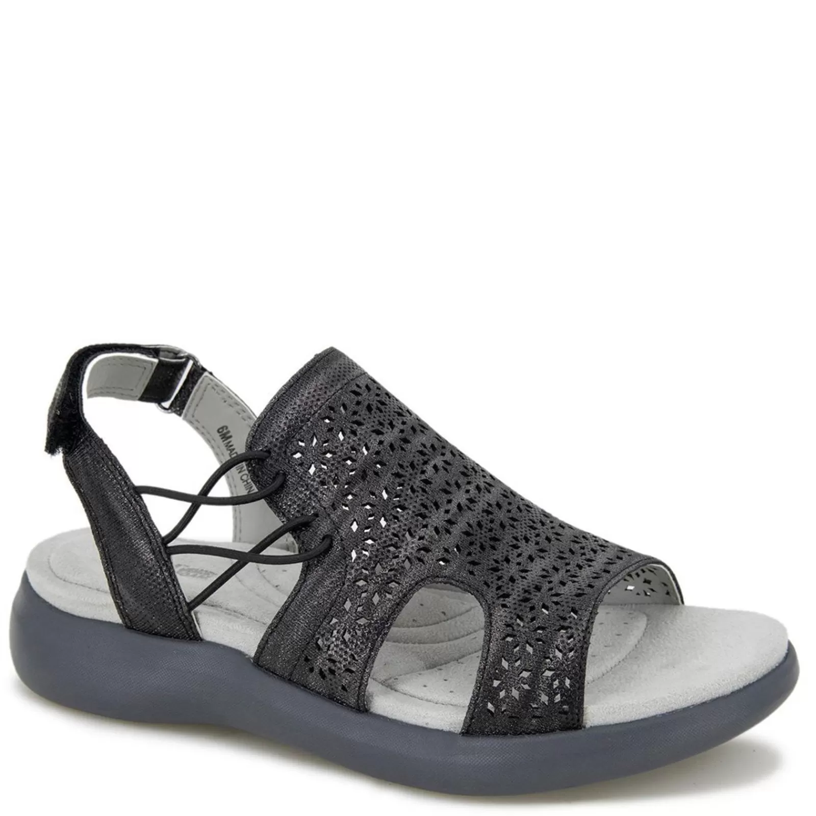 New JBU by Jambu Women's , Francis Sandal Black