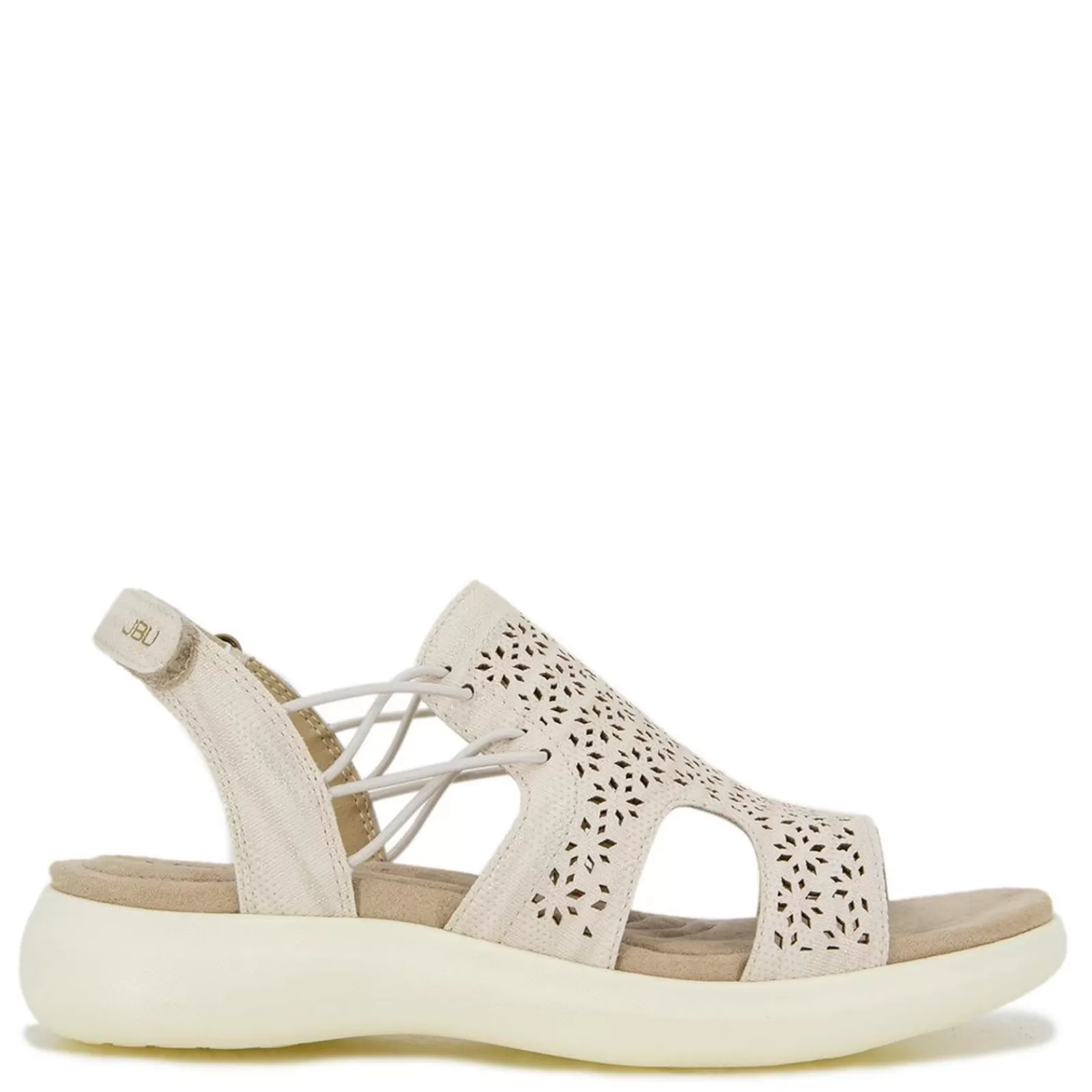 Fashion JBU by Jambu Women's , Francis Sandal Cream