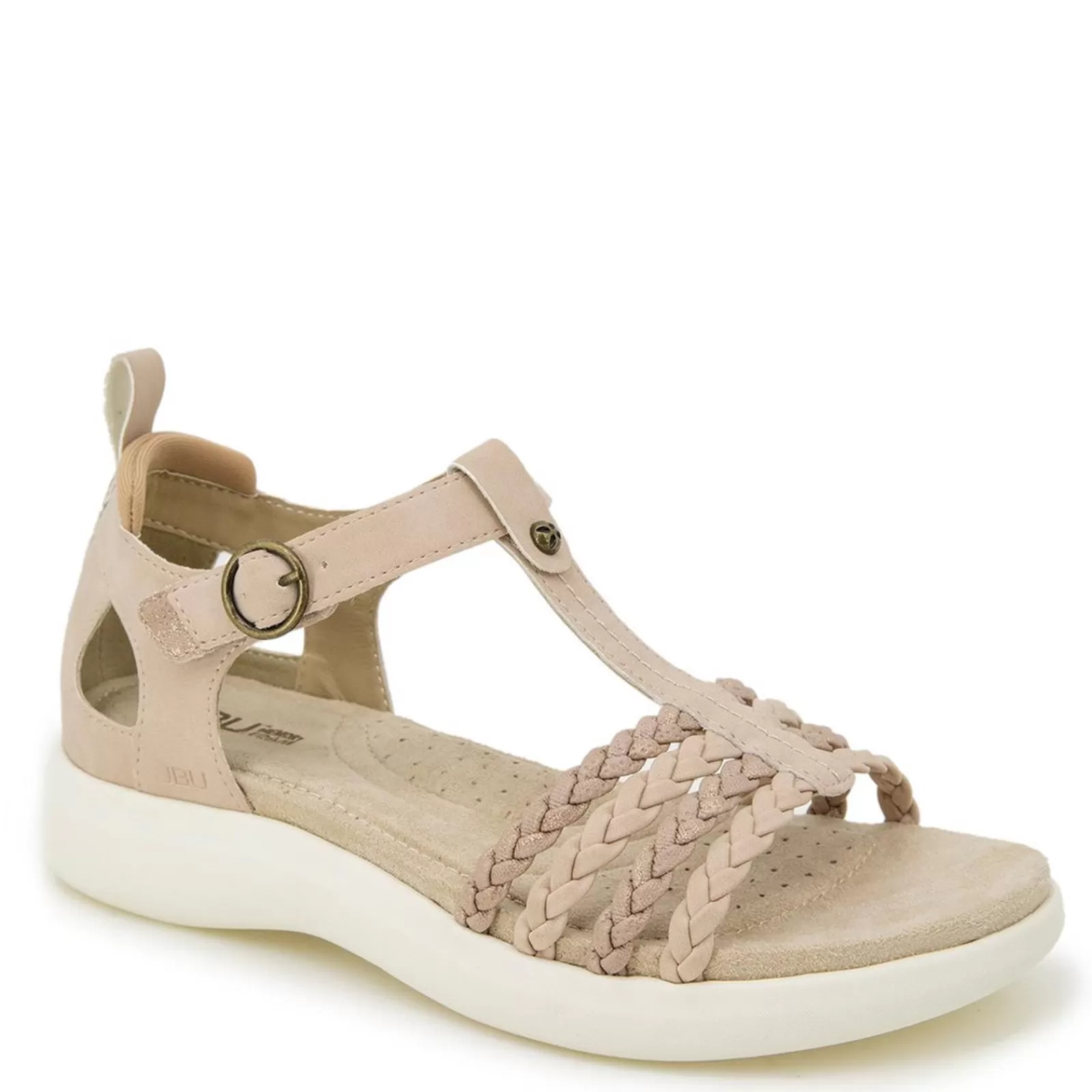 Outlet JBU by Jambu Women's , Prague Sandal Light Beige/Tan