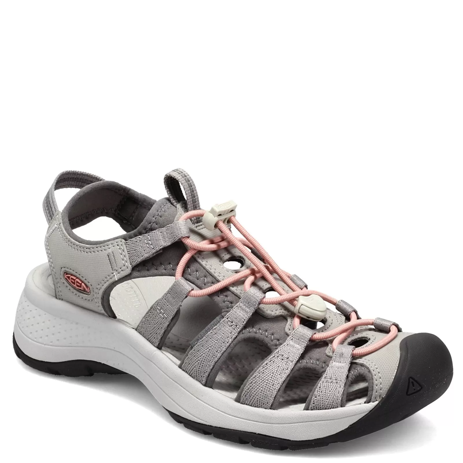 Online KEEN Women's , Astoria West Sandal Grey/Coral